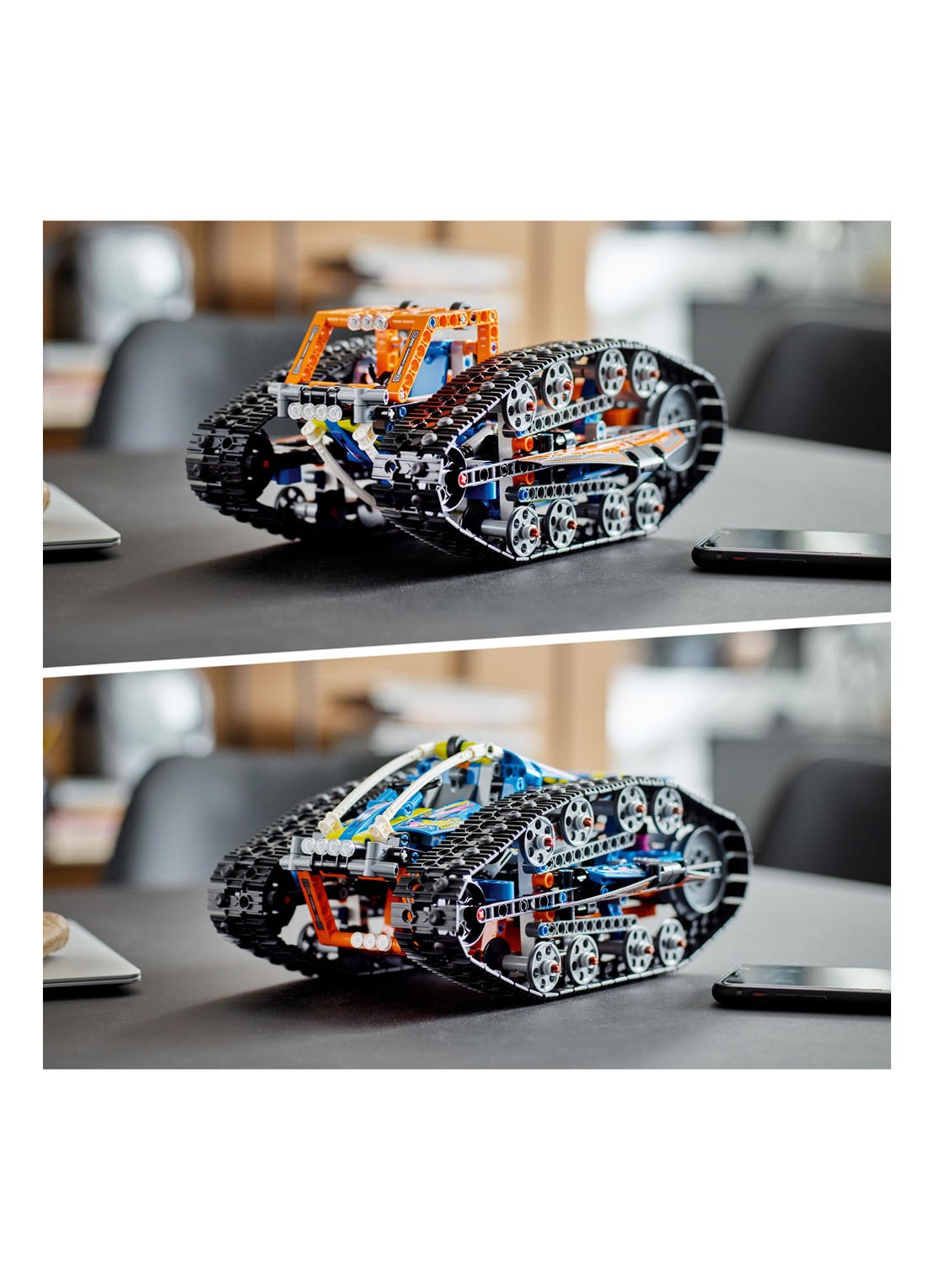 LEGO Technic App RC Transformatie Auto set - 42140 - detail 2 multicolor