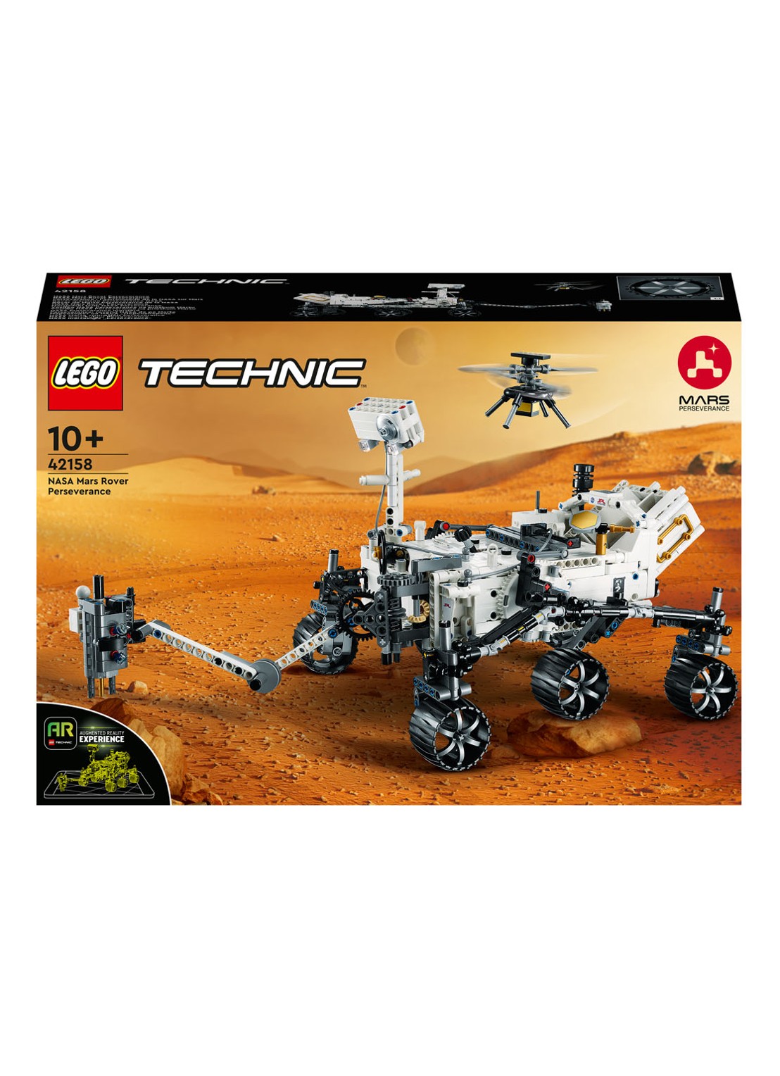 LEGO Technic NASA Mars Rover Perseverance - bouwset 42158  - voorkant 2 multicolor