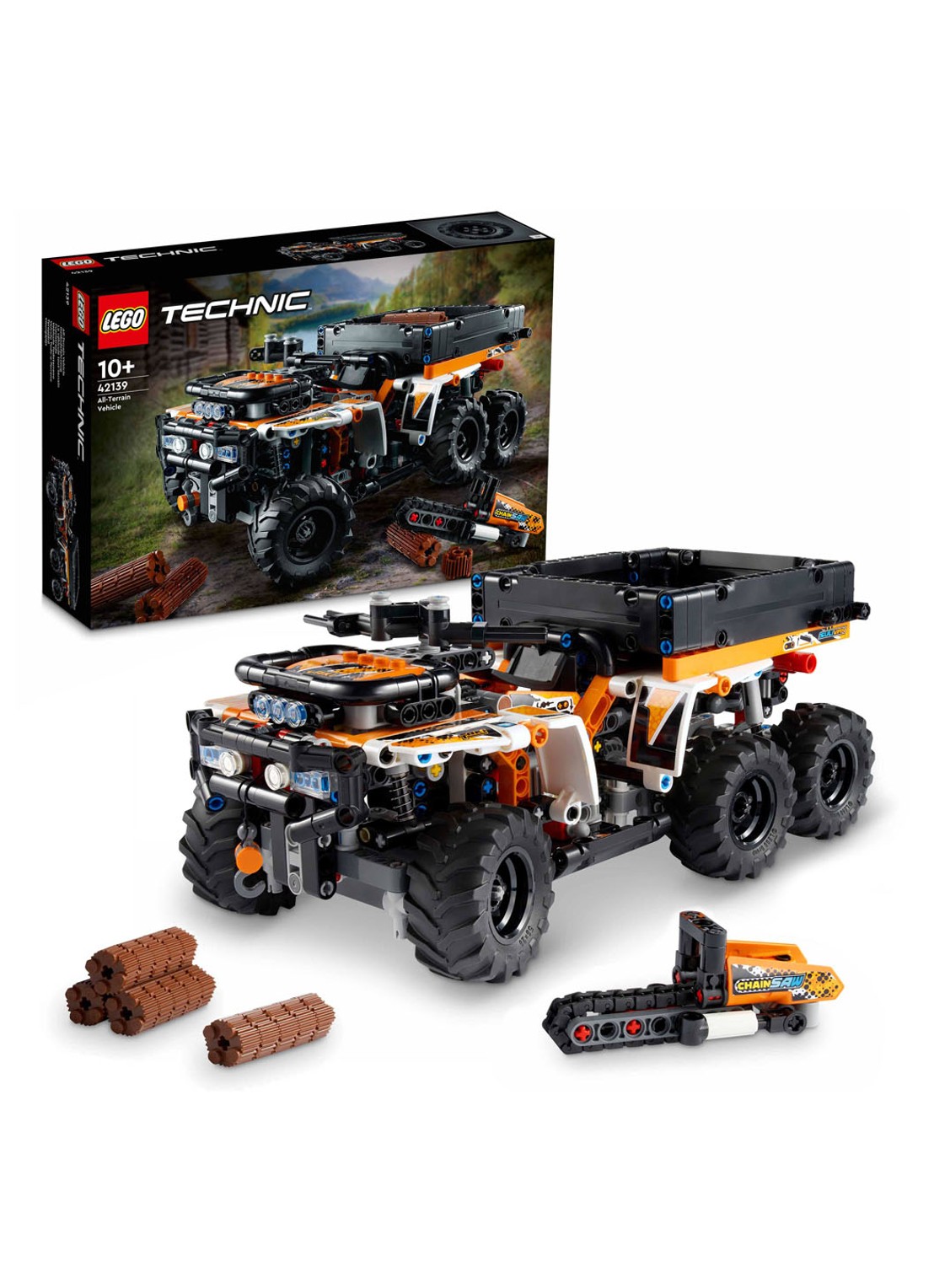 LEGO Technic terreinwagen vrachtwagen set - 42139 - detail multicolor