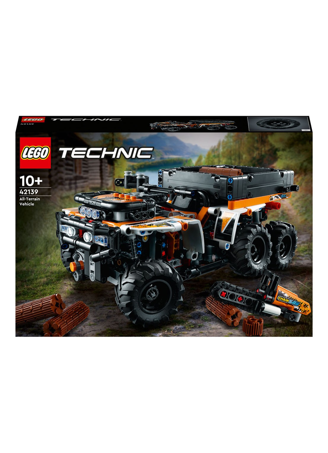 LEGO Technic terreinwagen vrachtwagen set - 42139 - voorkant 6 multicolor