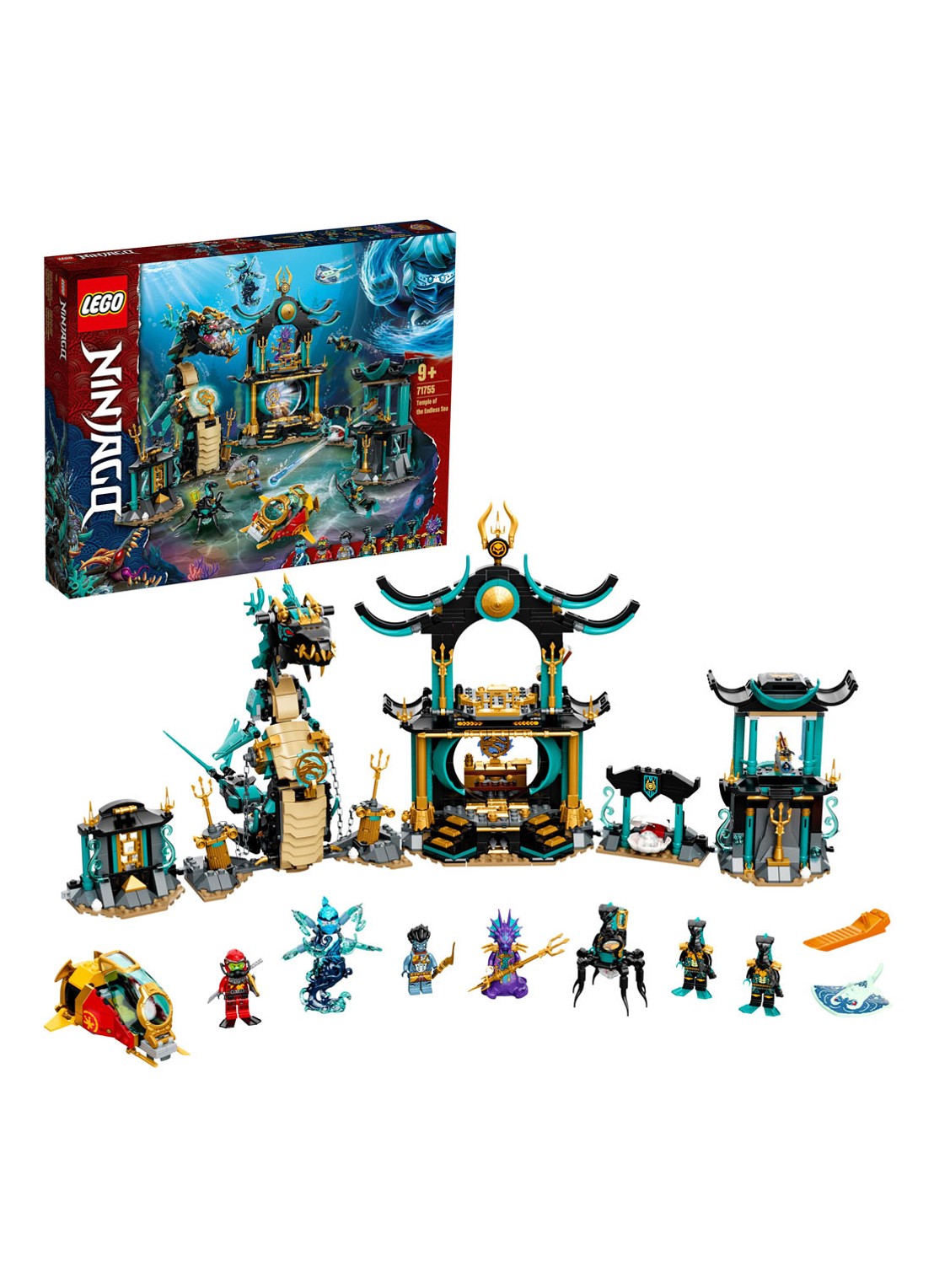 LEGO Tempel van de Eindeloze Zee set - 71755 - detail 3 multicolor