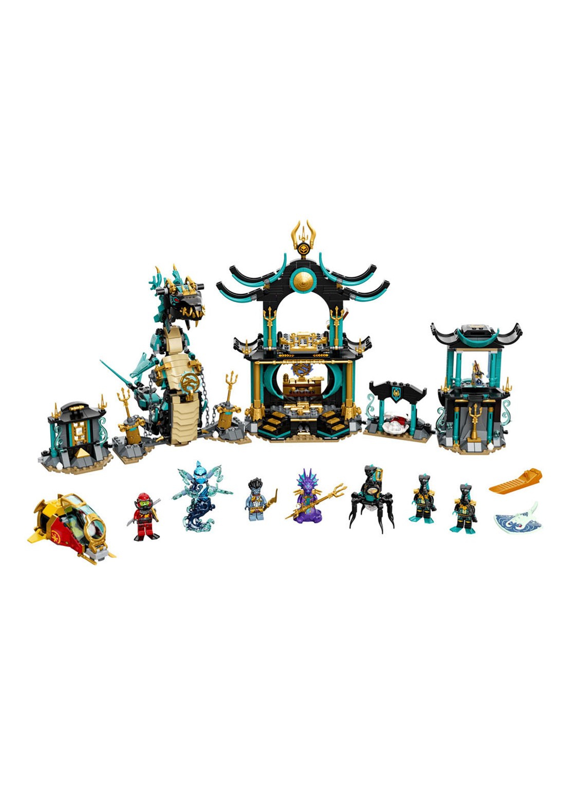 LEGO Tempel van de Eindeloze Zee set - 71755 - voorkant 2 multicolor