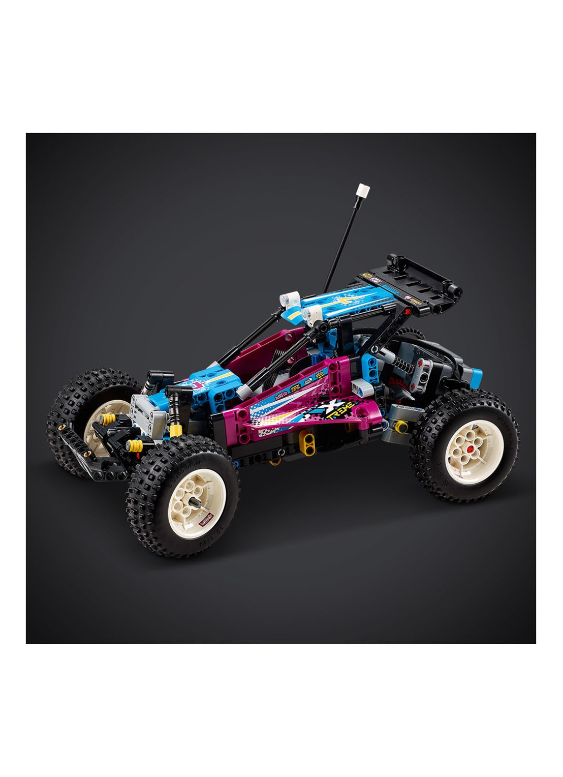 LEGO Terreinbuggy - 42124 - detail 4 fuchsia