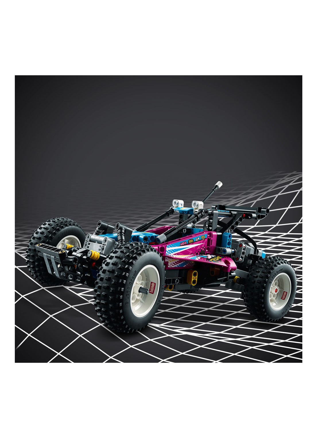 LEGO Terreinbuggy - 42124 - detail 6 fuchsia