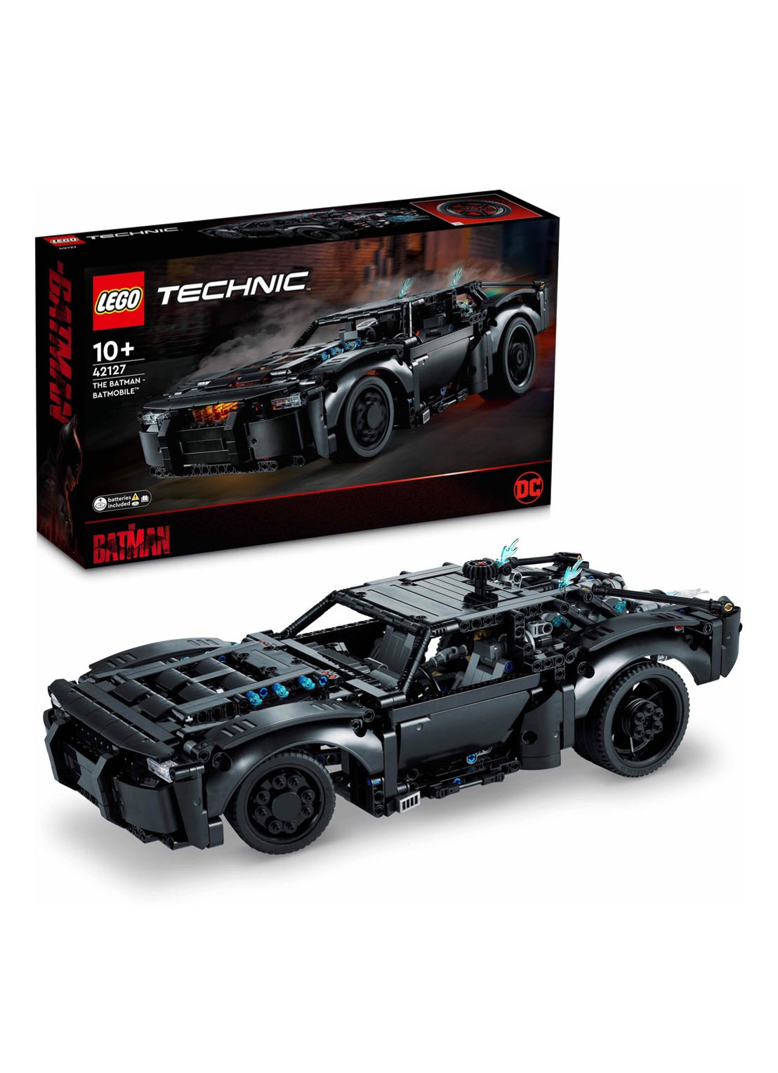 LEGO The Batman Batmobile - 42127 - detail 2 multicolor