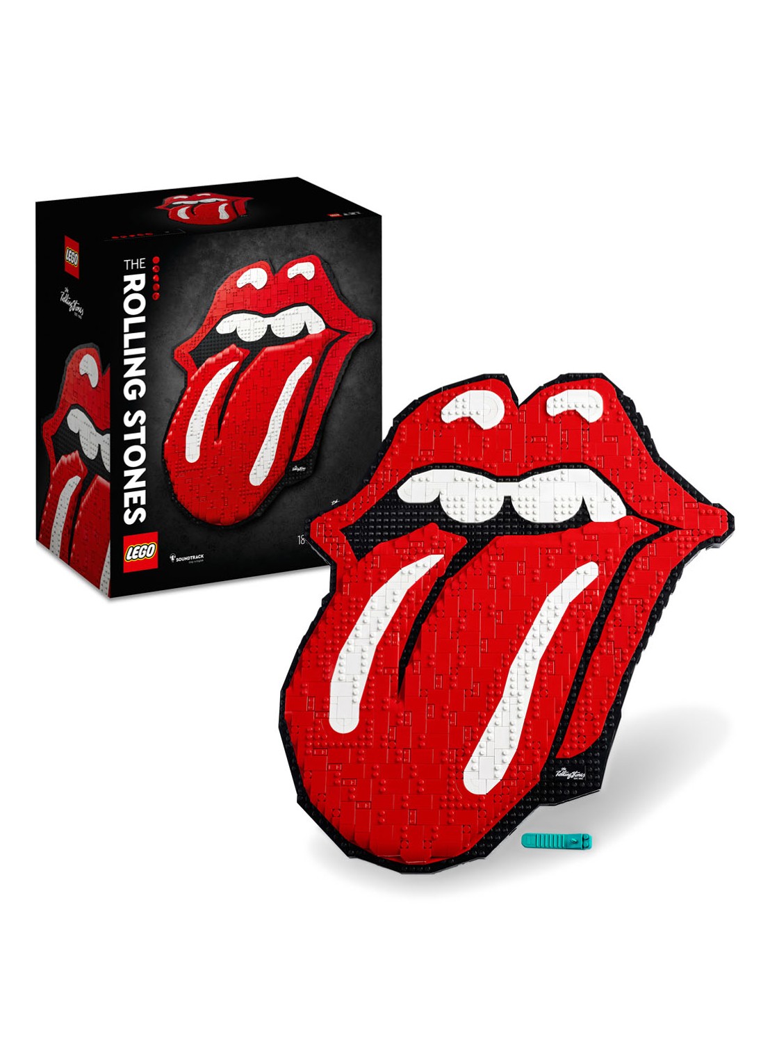 LEGO The Rolling Stones - 31206 - detail 3 steenrood