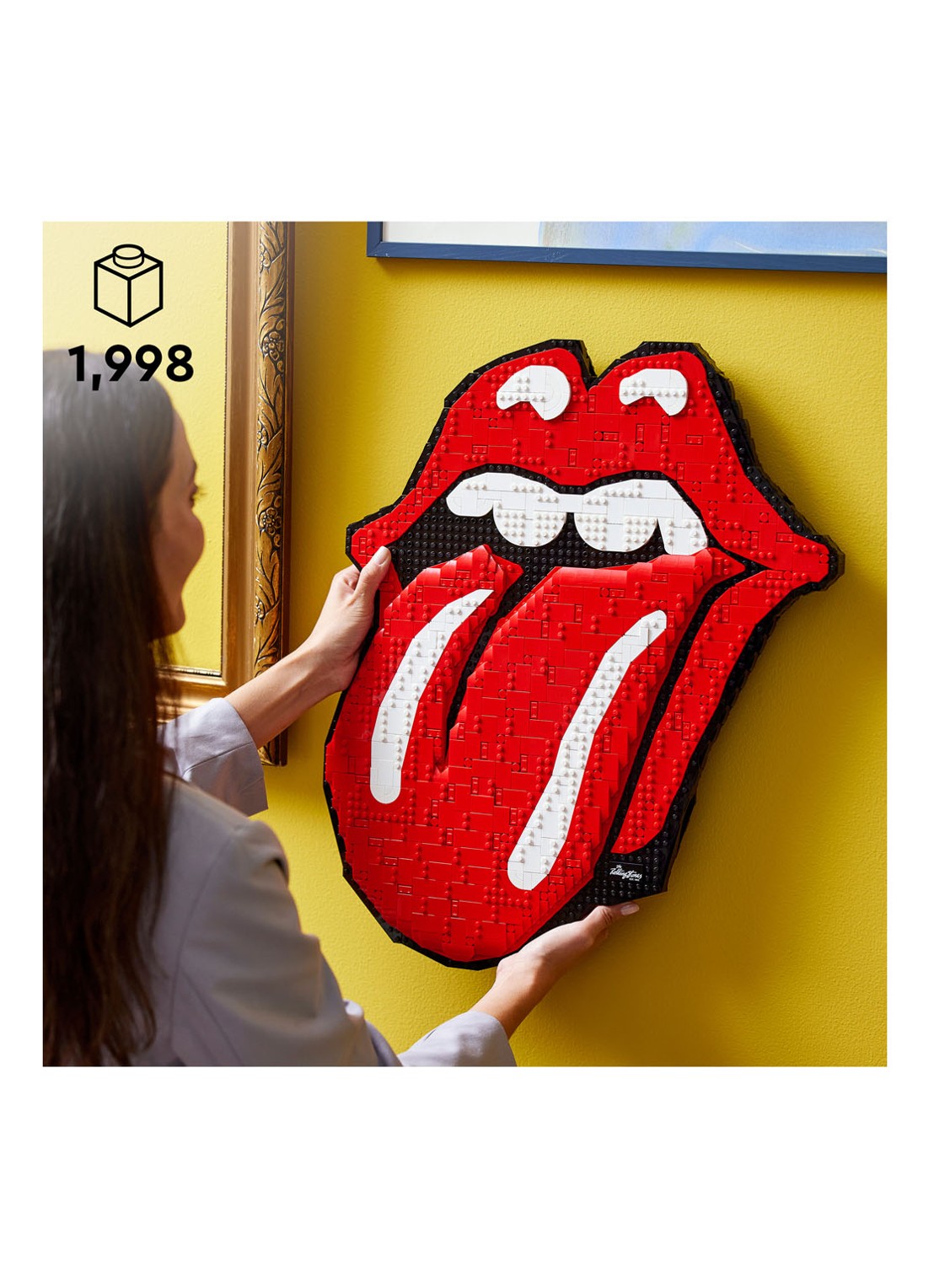LEGO The Rolling Stones - 31206 - detail 4 steenrood