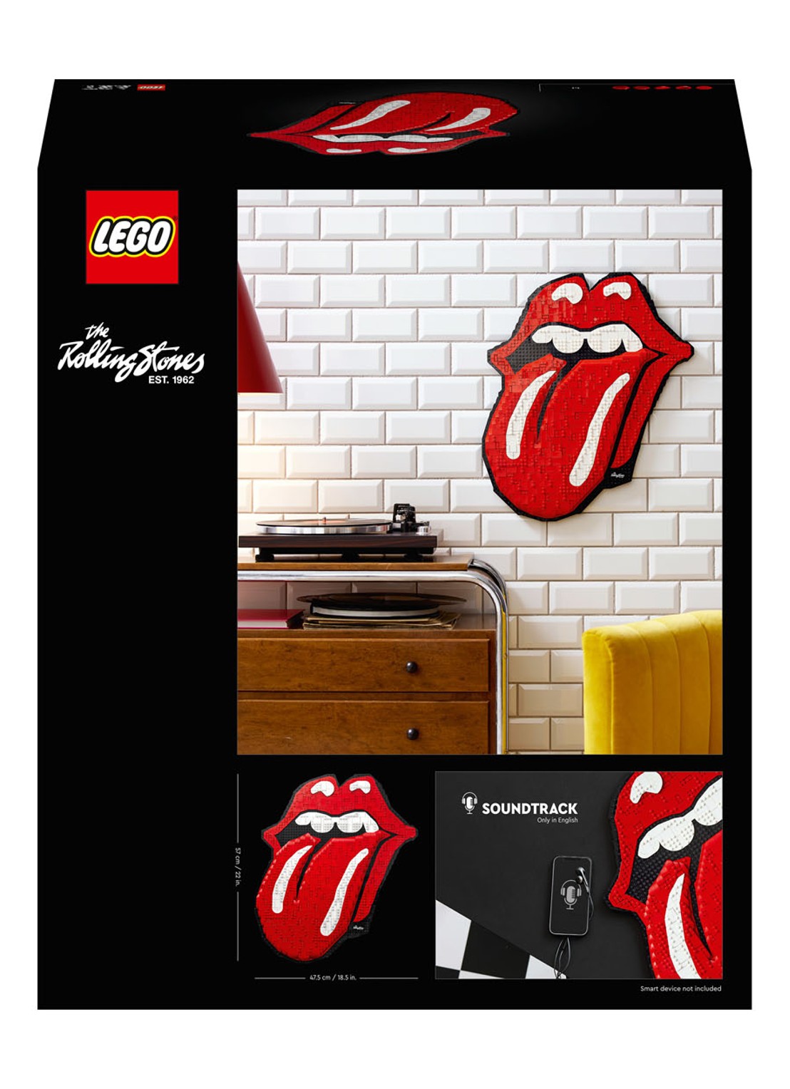 LEGO The Rolling Stones - 31206 - detail 7 steenrood