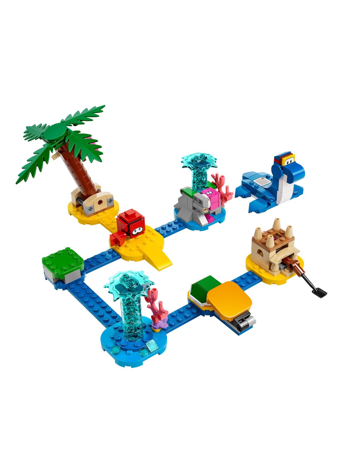 LEGO Uitbreidingsset Dorries Strandboulevard bouwspeelgoed - 71398 - voorkant 2 multicolor