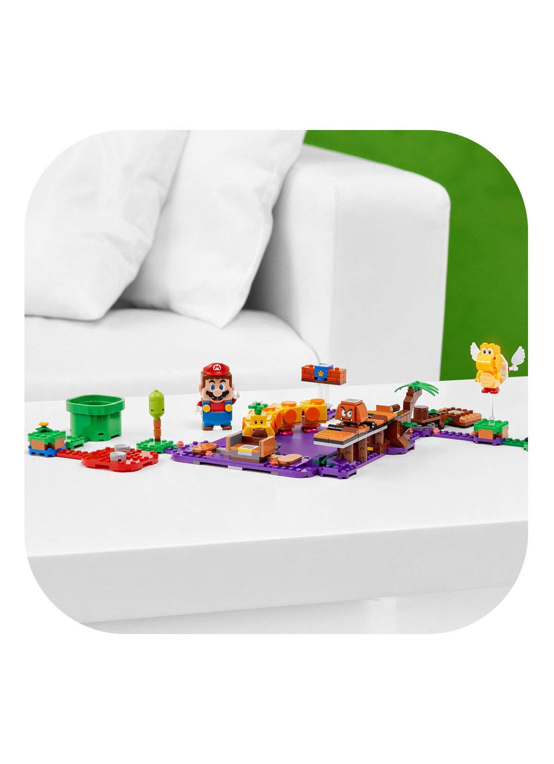 LEGO Uitbreidingsset: Wigglers giftige moeras - 71383 - detail 4 paars