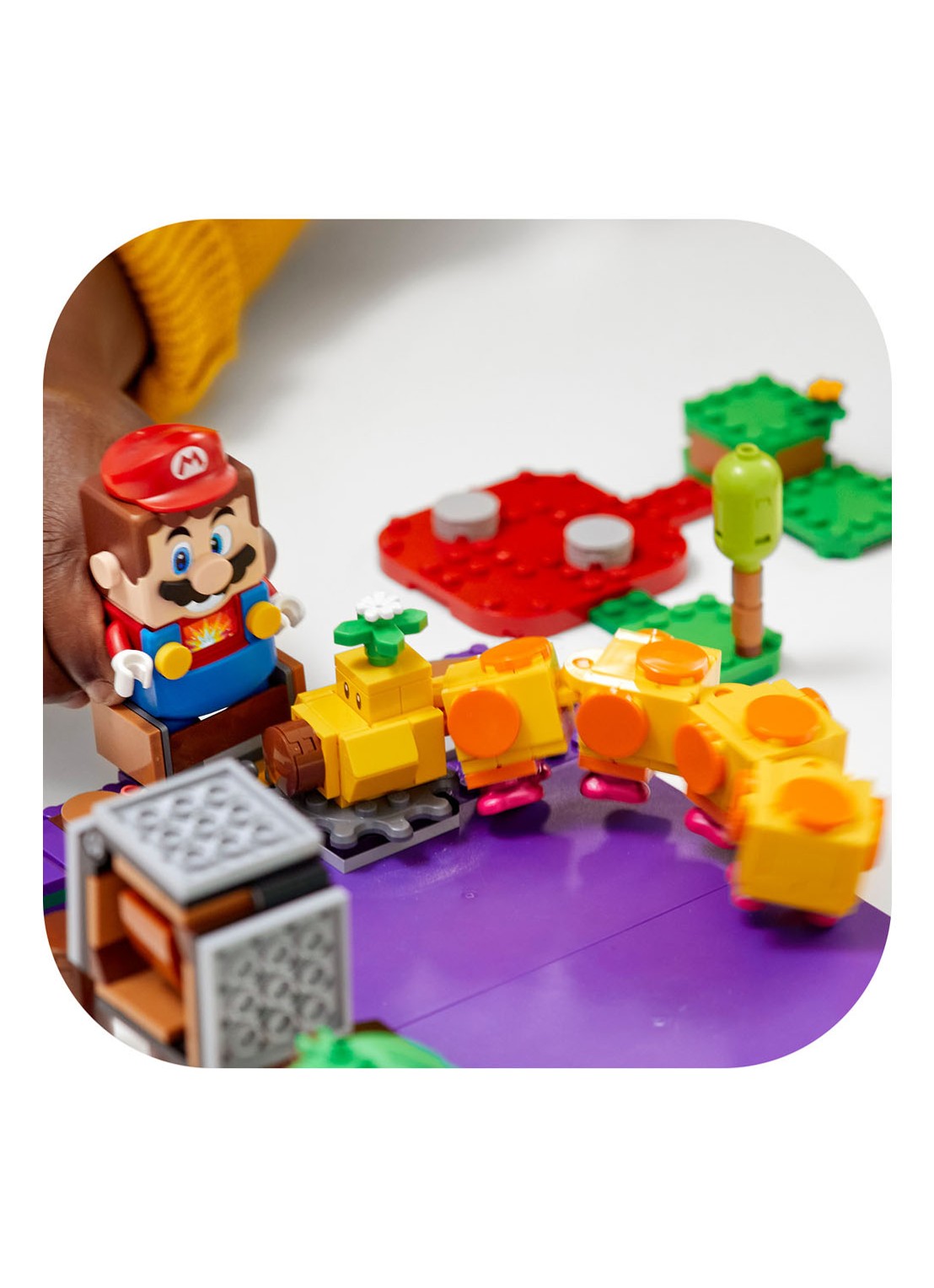 LEGO Uitbreidingsset: Wigglers giftige moeras - 71383 - detail 5 paars
