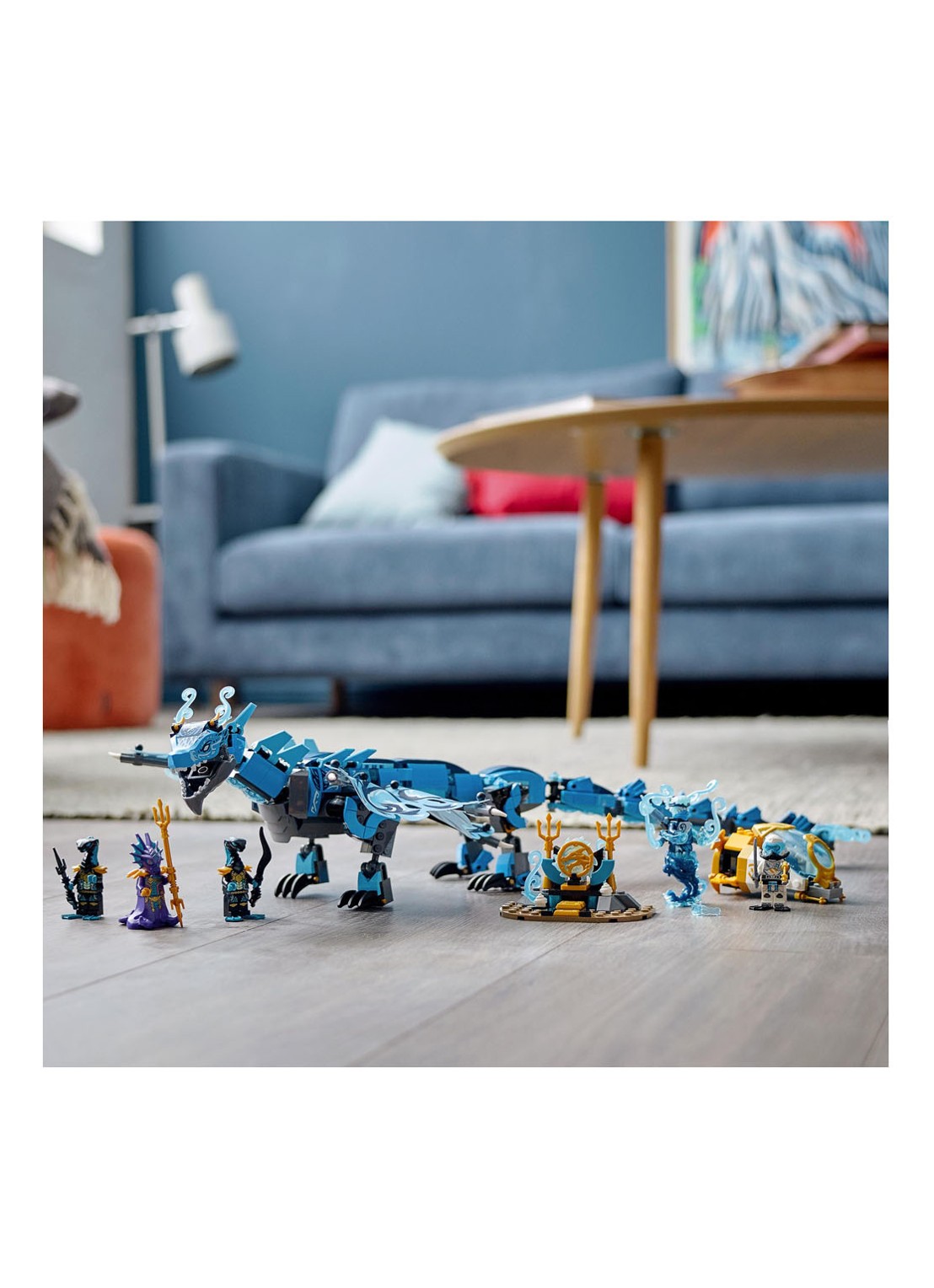 LEGO Waterdraak Speelgoed - 71754 - detail 4 blauw