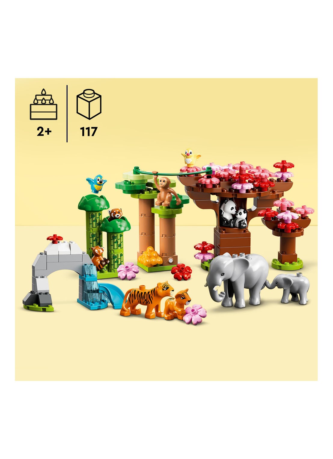 LEGO Wilde dieren van Azië - 10974 - detail 3 multicolor