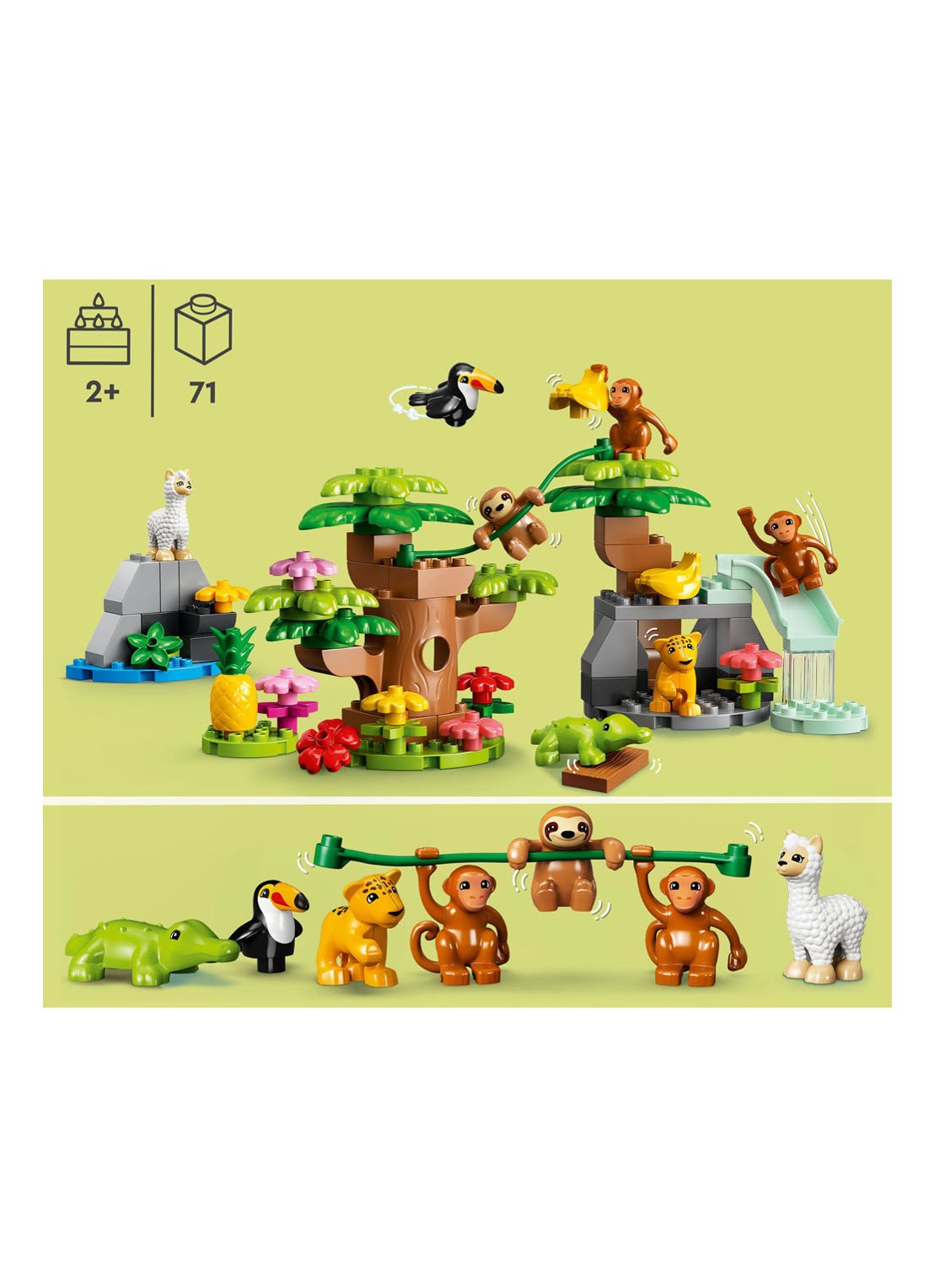 LEGO Wilde dieren van Zuid-Amerika - 10973 - detail 4 multicolor