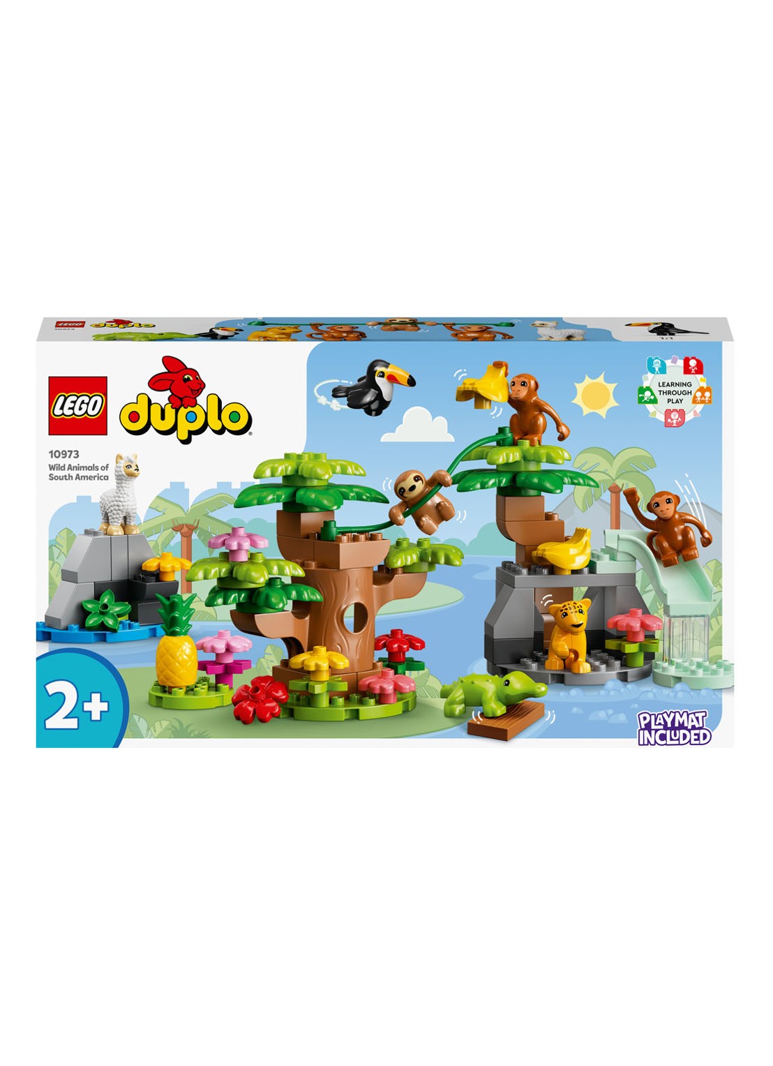 LEGO Wilde dieren van Zuid-Amerika - 10973 - voorkant multicolor