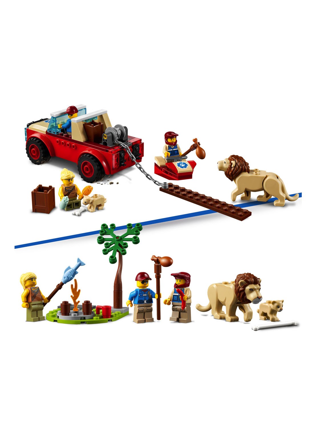 LEGO Wildlife Rescue off-roader - 60301 - detail 5 multicolor