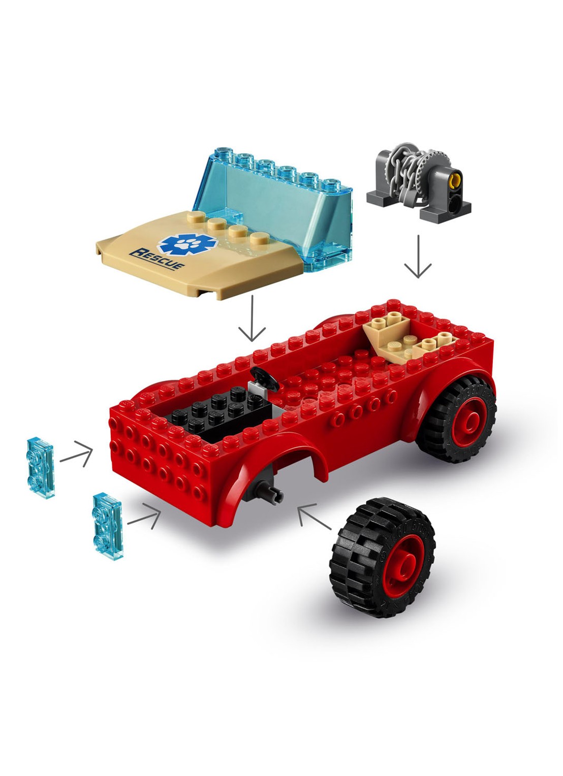 LEGO Wildlife Rescue off-roader - 60301 - detail 7 multicolor