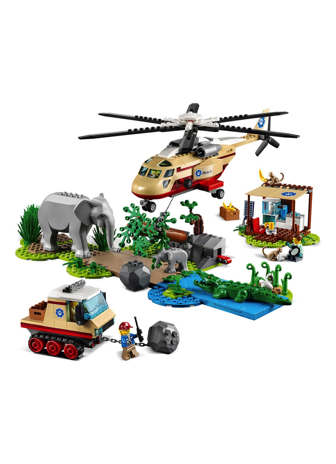LEGO Wildlife Rescue operatie - 60302 - detail 4 multicolor
