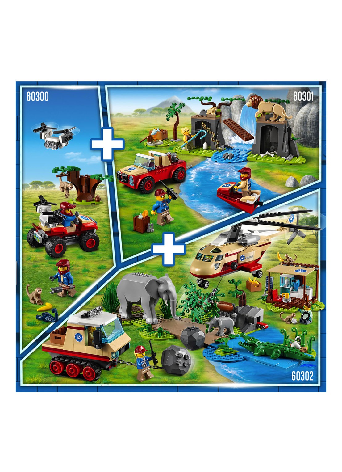 LEGO Wildlife Rescue operatie - 60302 - detail 6 multicolor