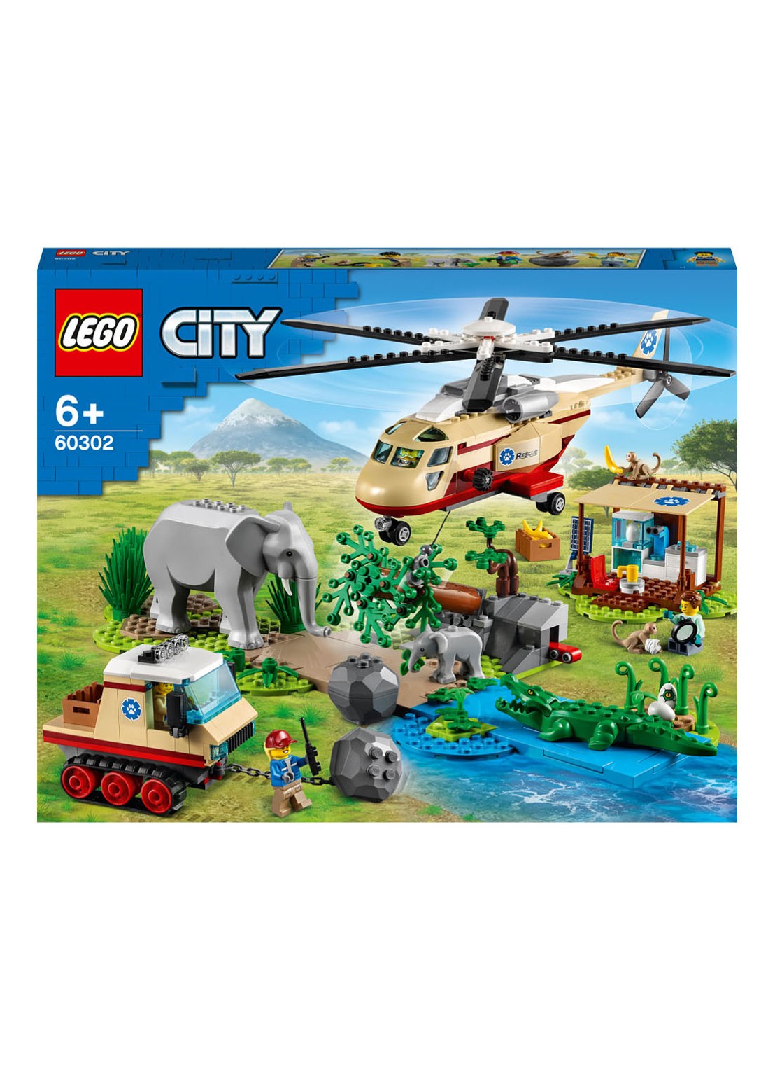 LEGO Wildlife Rescue operatie - 60302 - voorkant multicolor