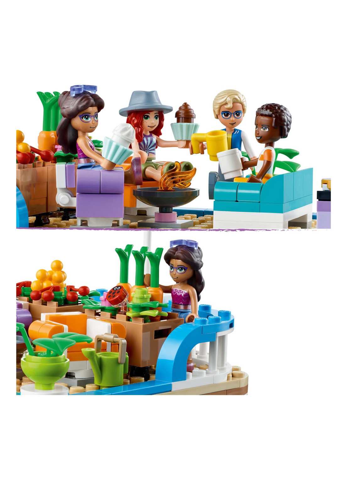 LEGO Woonboot bouwspeelgoed - 41702 - detail 4 multicolor