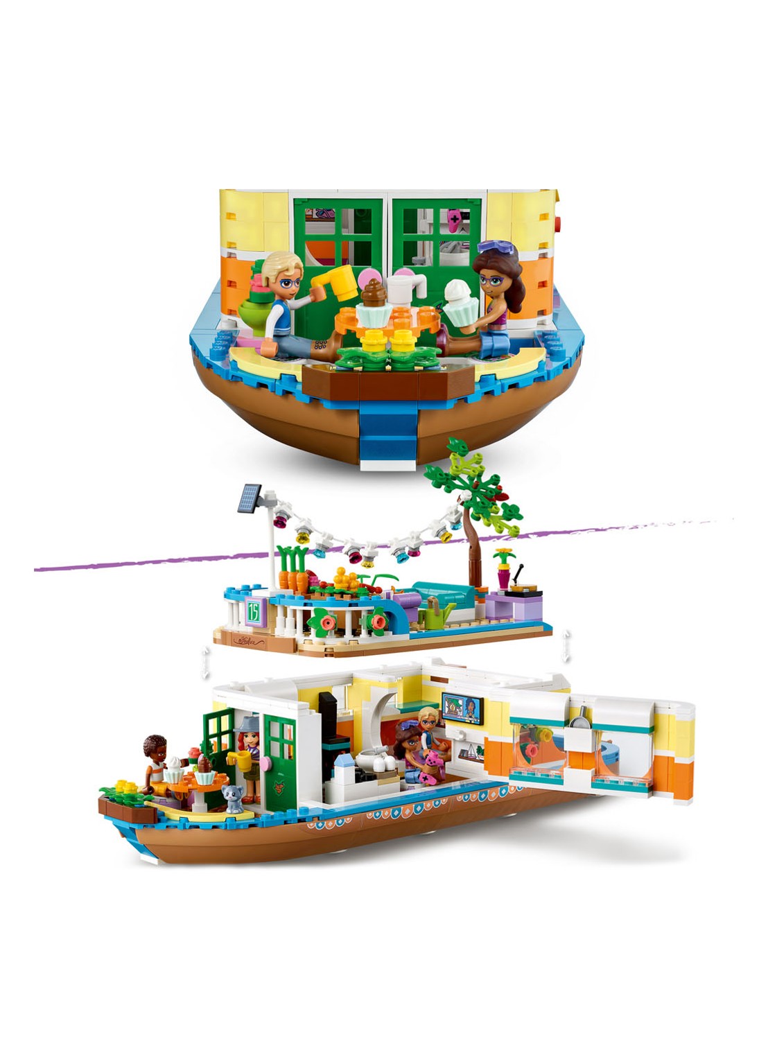 LEGO Woonboot bouwspeelgoed - 41702 - detail 5 multicolor