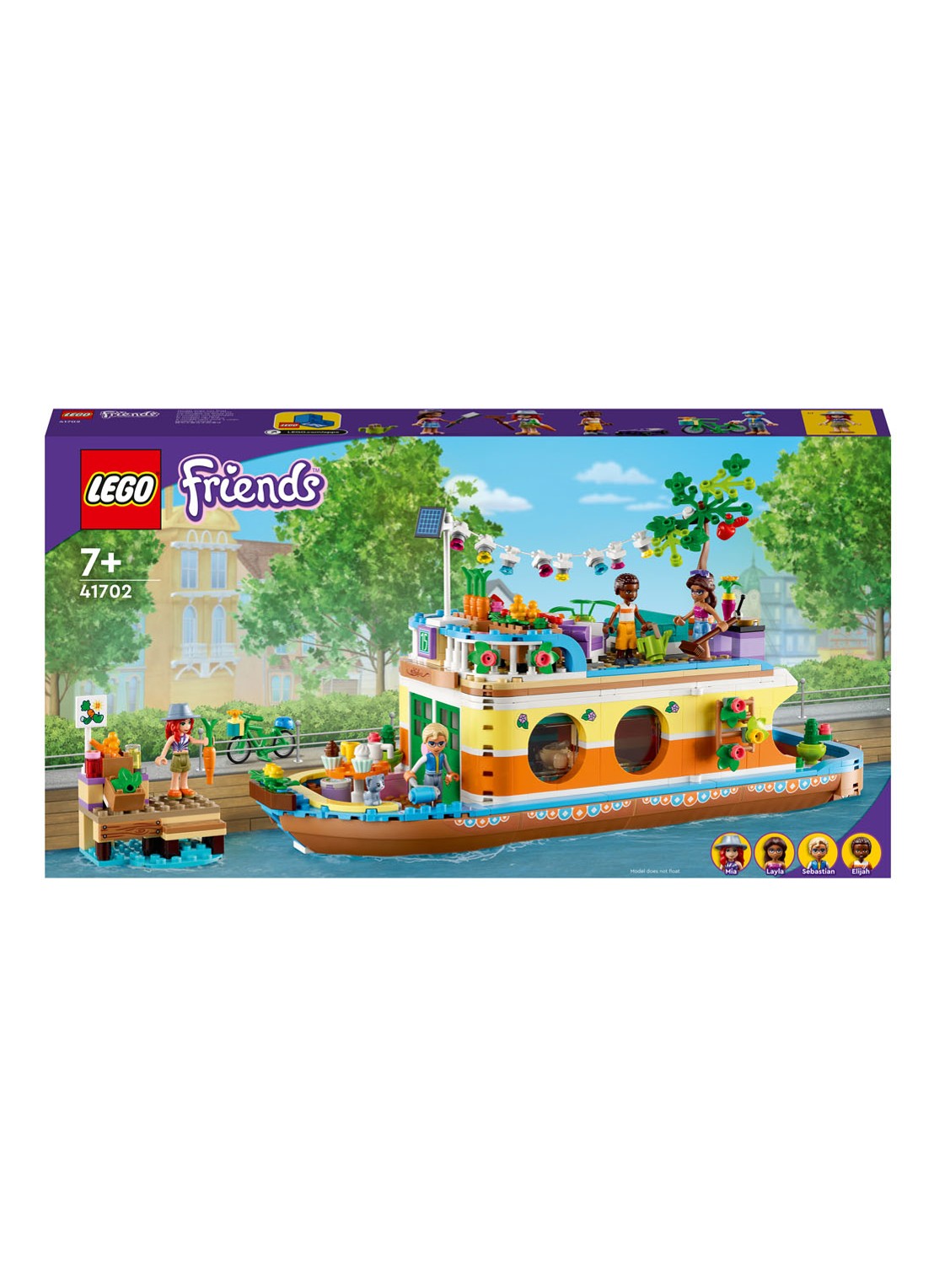 LEGO Woonboot bouwspeelgoed - 41702 - voorkant multicolor