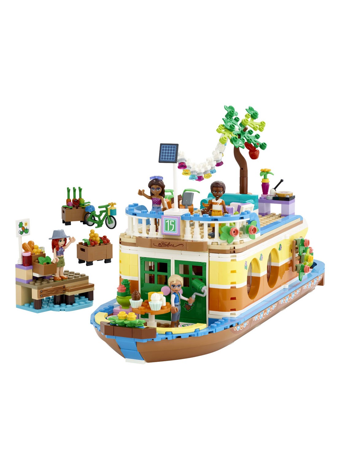 LEGO Woonboot bouwspeelgoed - 41702 - voorkant 2 multicolor