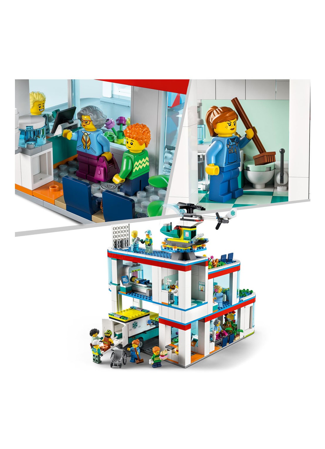 LEGO Ziekenhuis bouwspeelgoed - 60330 - detail 4 multicolor