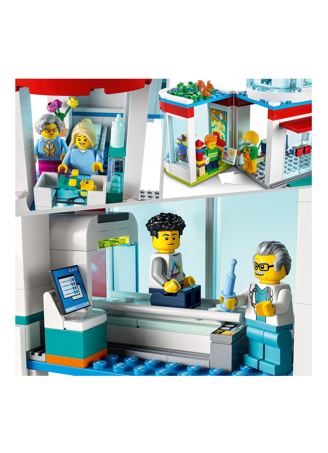 LEGO Ziekenhuis bouwspeelgoed - 60330 - detail 7 multicolor