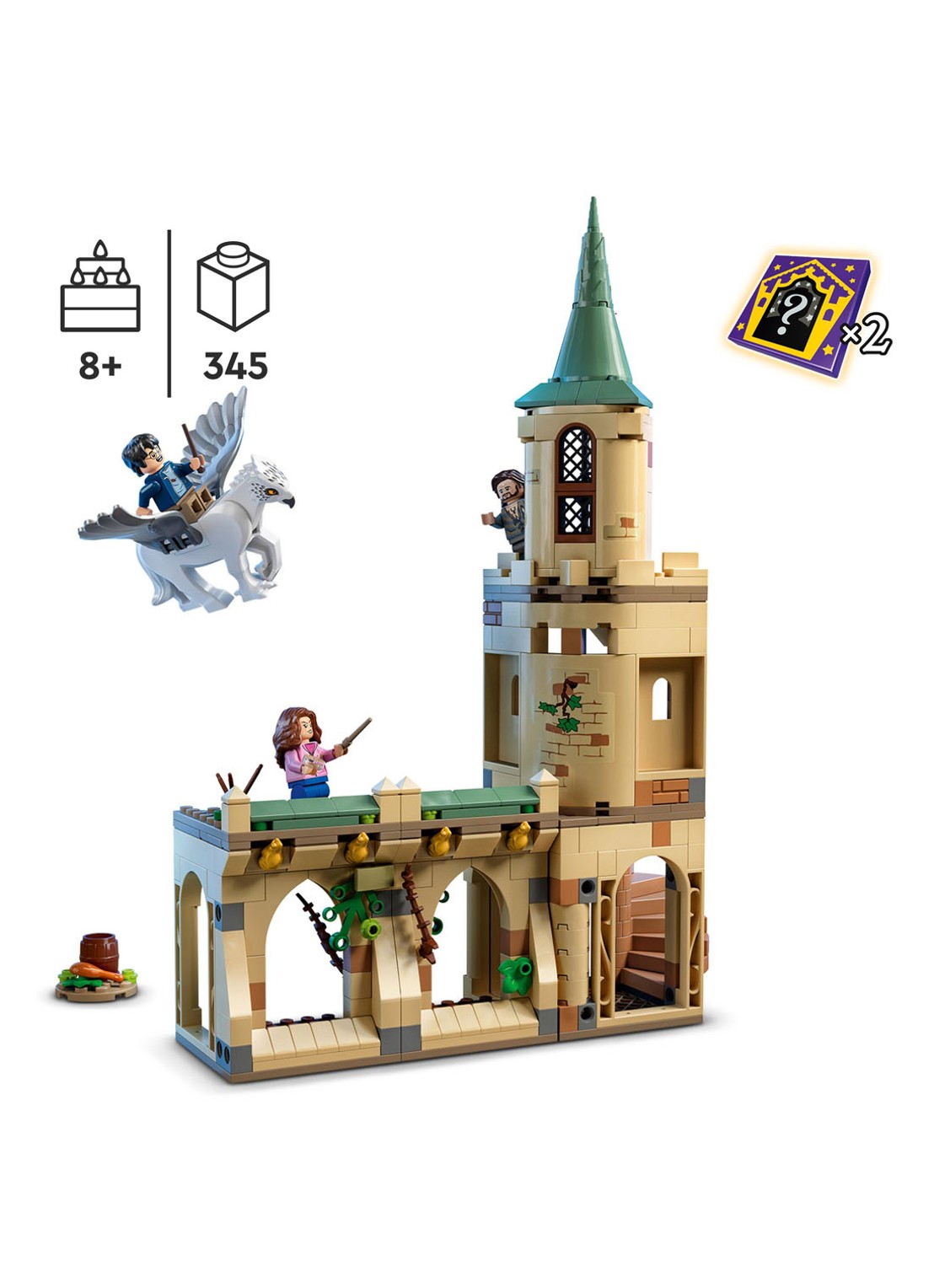 LEGO Zweinstein Binnenplaats: Sirius’ redding - 76401 - detail multicolor