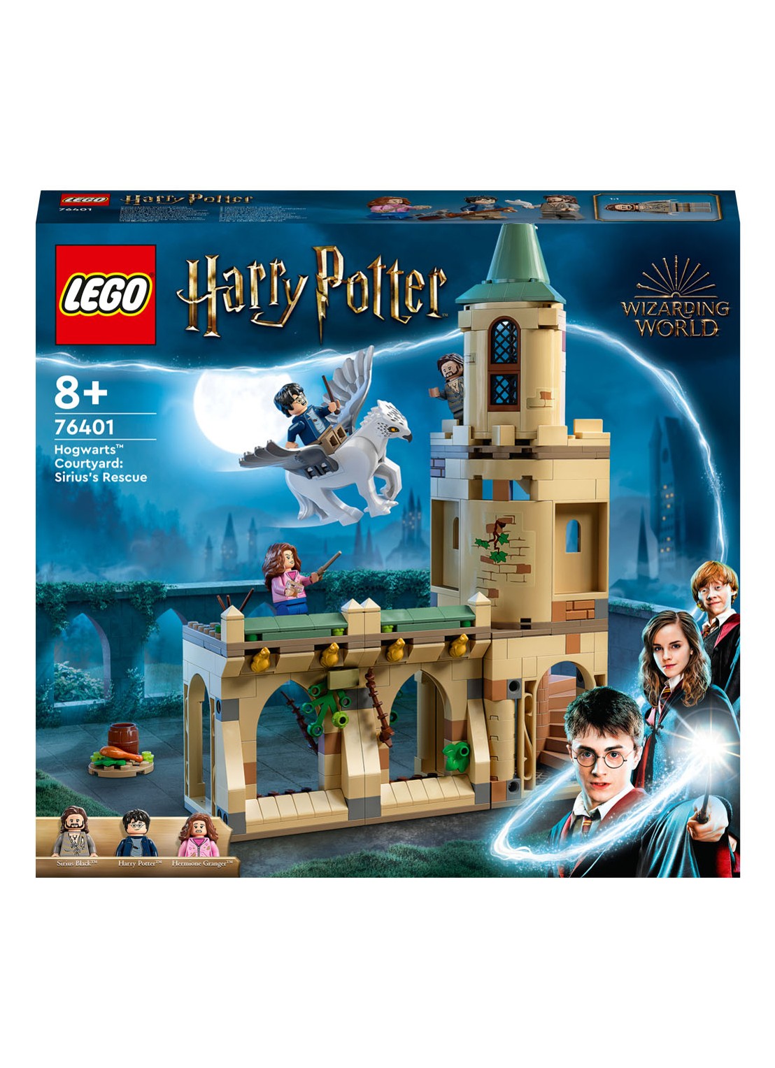 LEGO Zweinstein Binnenplaats: Sirius’ redding - 76401 - voorkant 6 multicolor