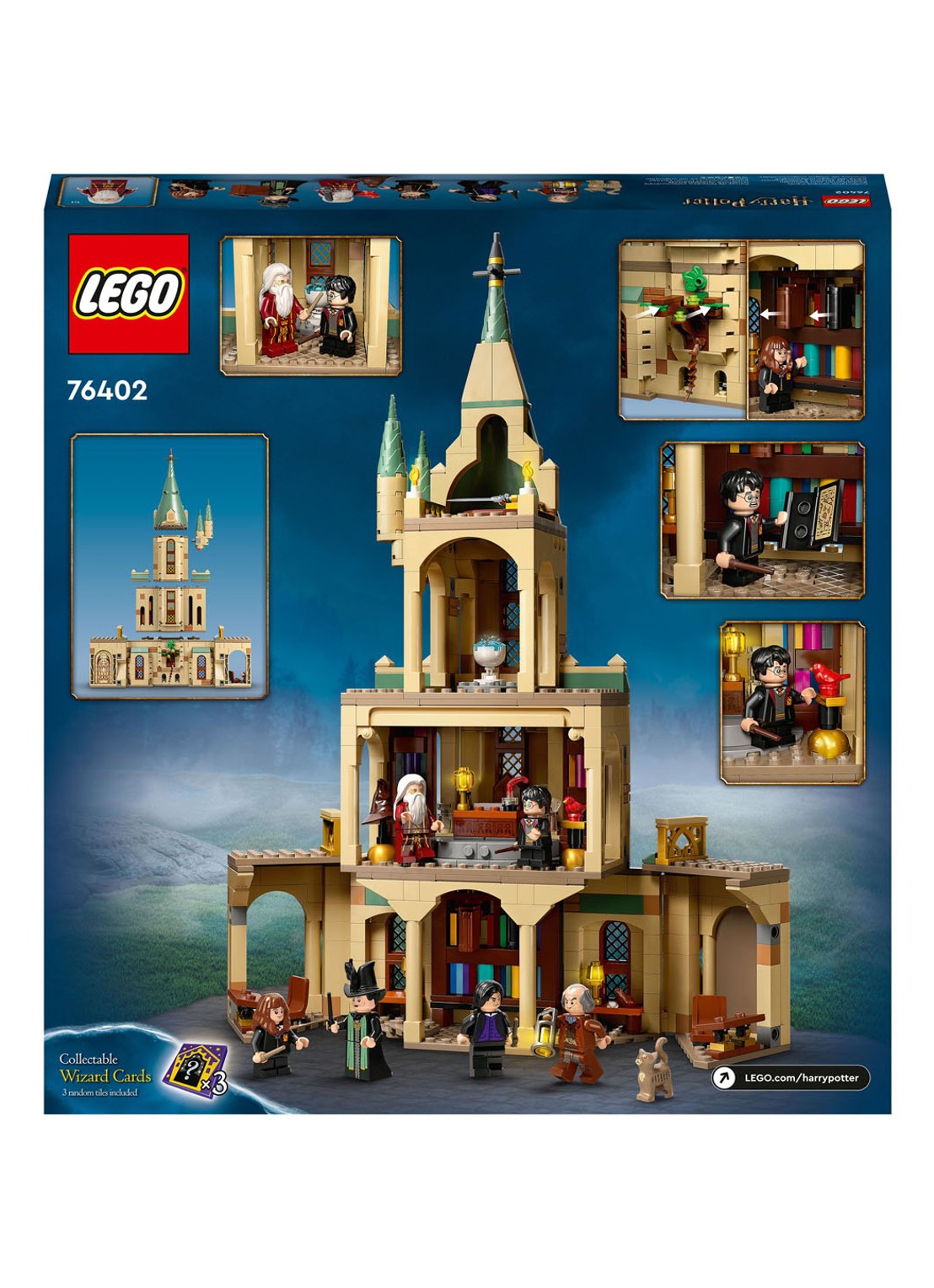 LEGO Zweinstein: Het kantoor van Perkamentus - 76402 - detail 7 multicolor