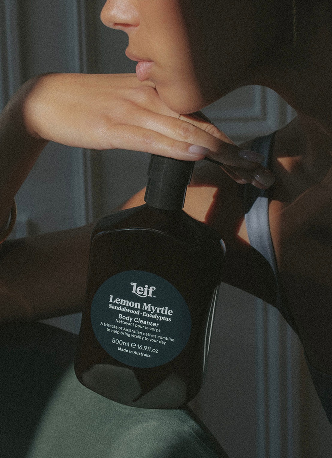 Leif Lemon Myrtle Body Cleanser - douchegel - voorkant 2 undefined