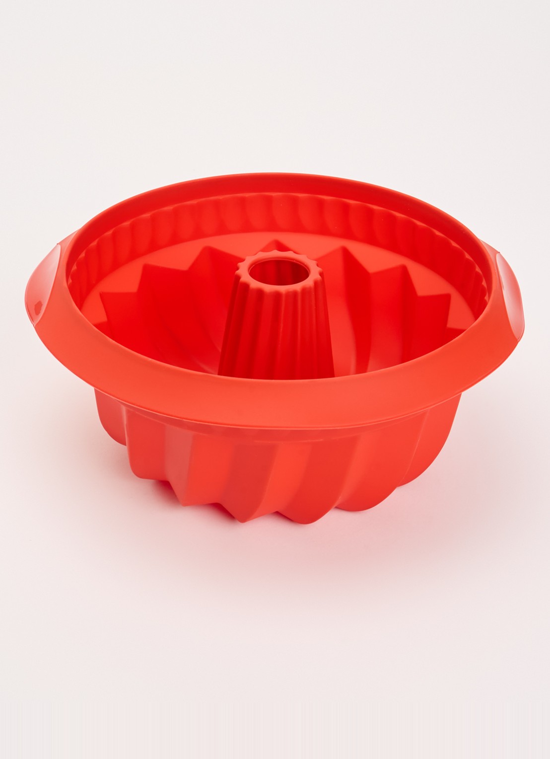 Lékué Bakvorm voor savarin 22 cm - voorkant 3 rood