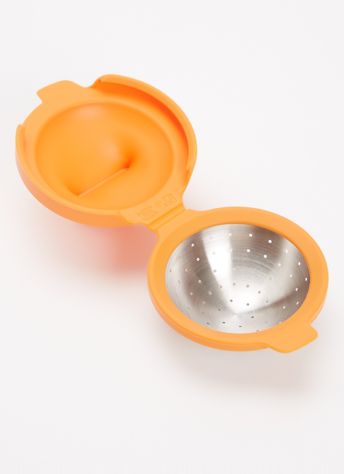 Lékué Ei pocheerder 10,5 cm - voorkant 2 oranje