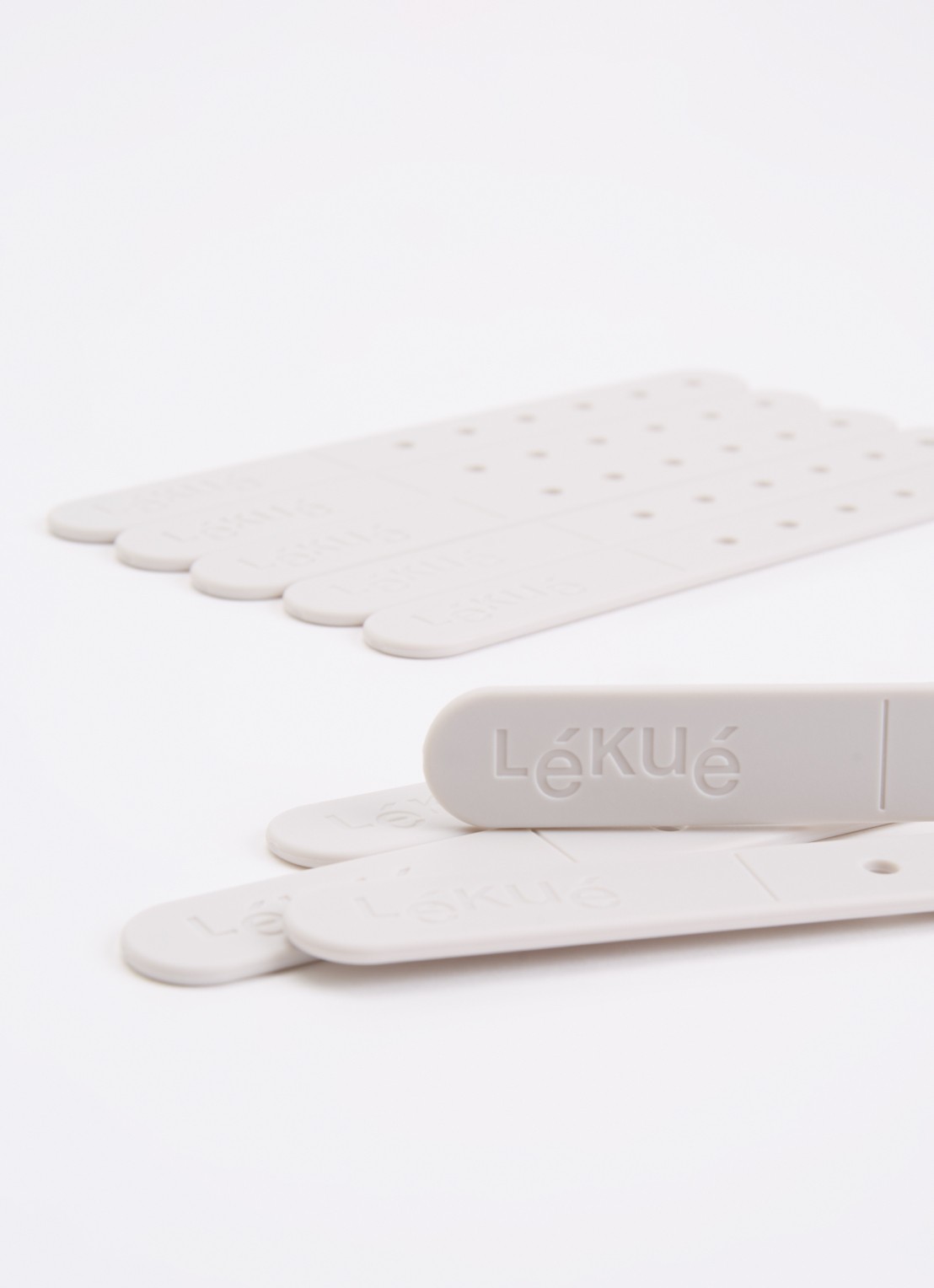 Lékué Ijslolly stokjes set van 20 - detail lichtgrijs