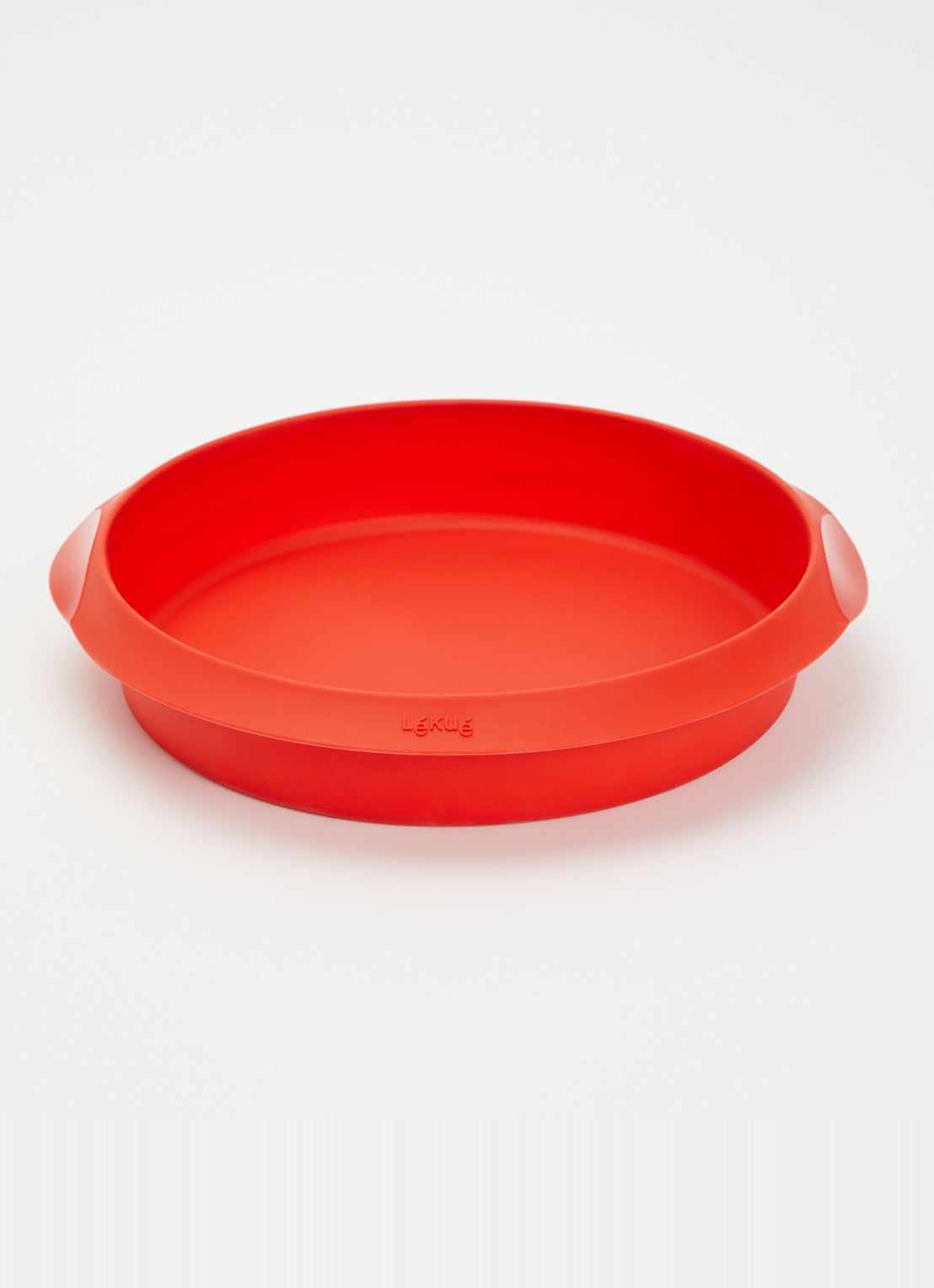 Lékué Siliconen cakevorm 26 cm - voorkant 2 rood
