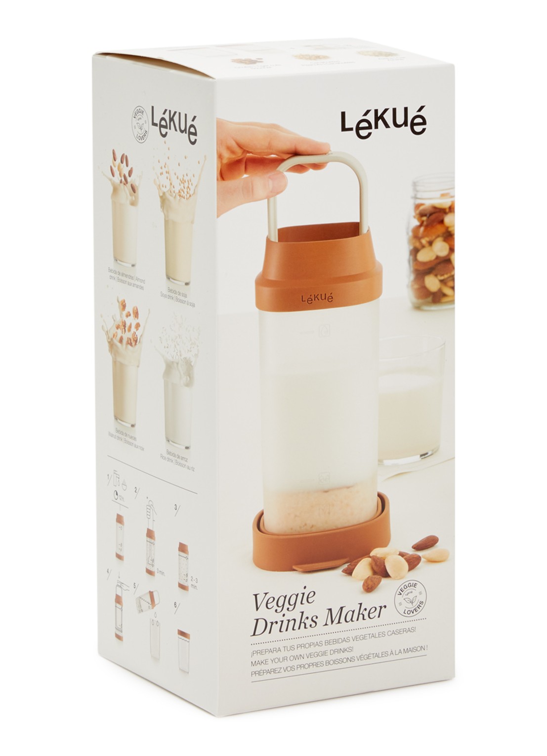 Lékué Veggie Drinks Maker - voorkant 2 multicolor