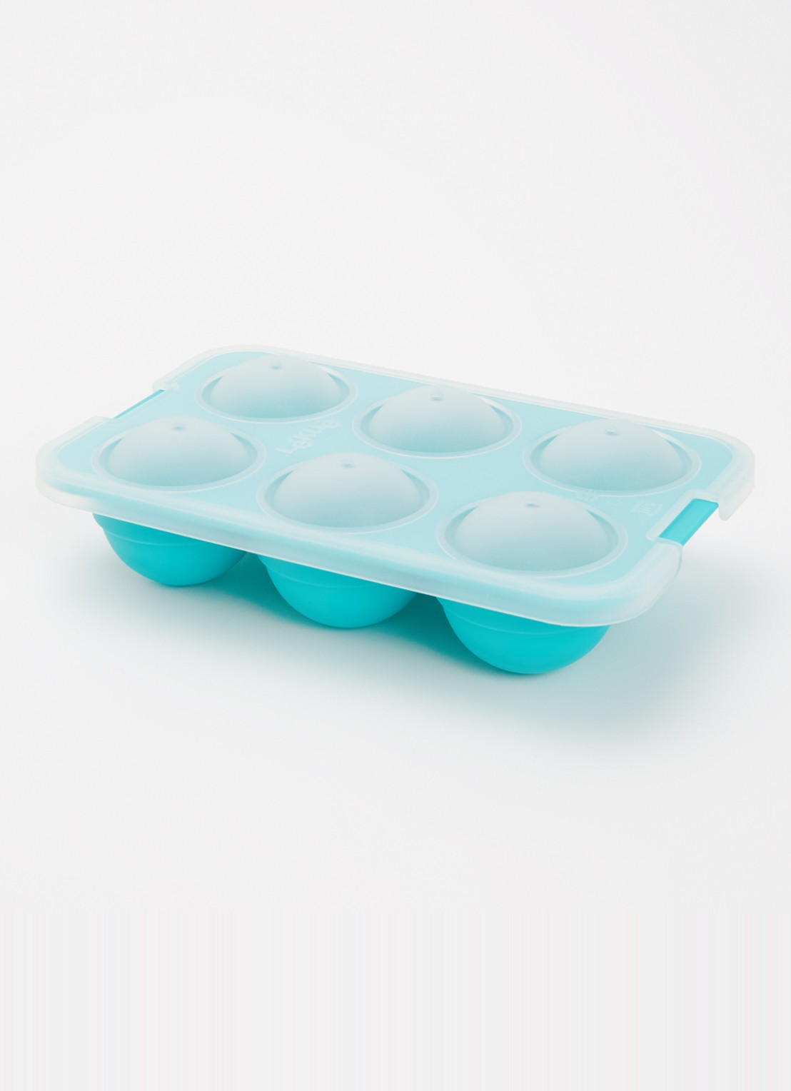Lékué XL Sphere ijsblokjesvorm - voorkant 2 turquoise