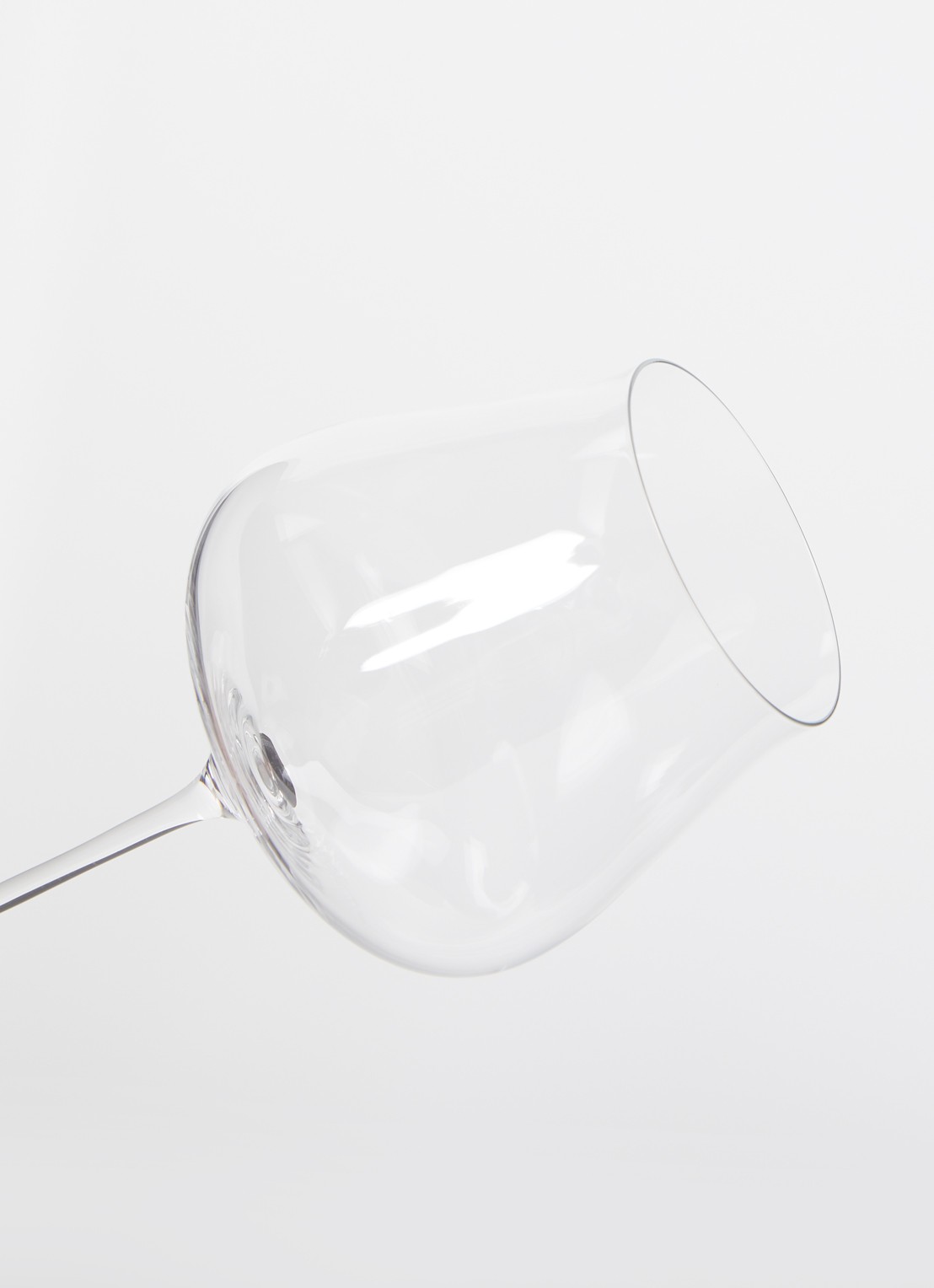 Leonardo Brunelli rode wijn glas 77 cl - detail 3 transparant