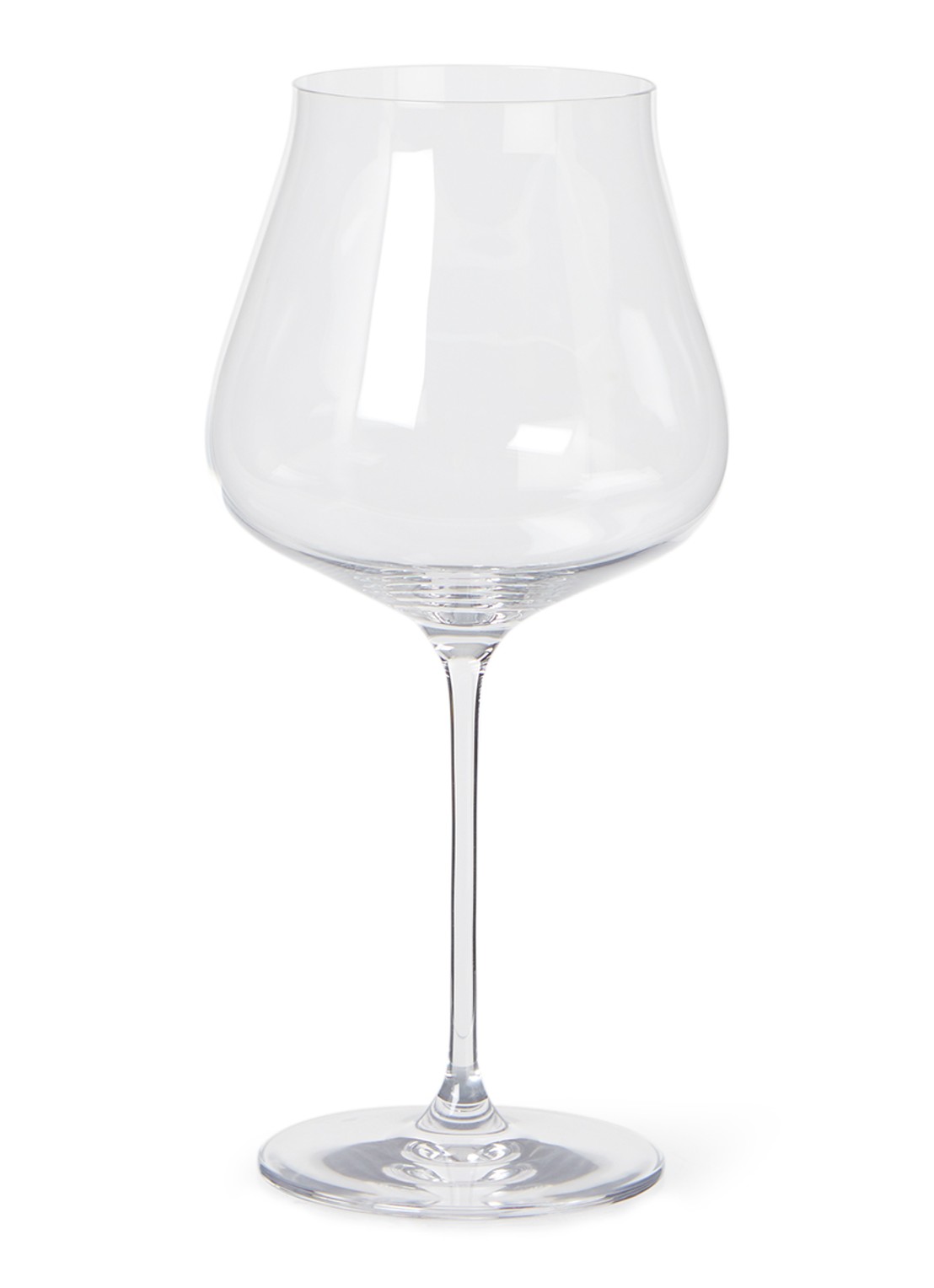 Leonardo Brunelli rode wijn glas 77 cl - voorkant transparant