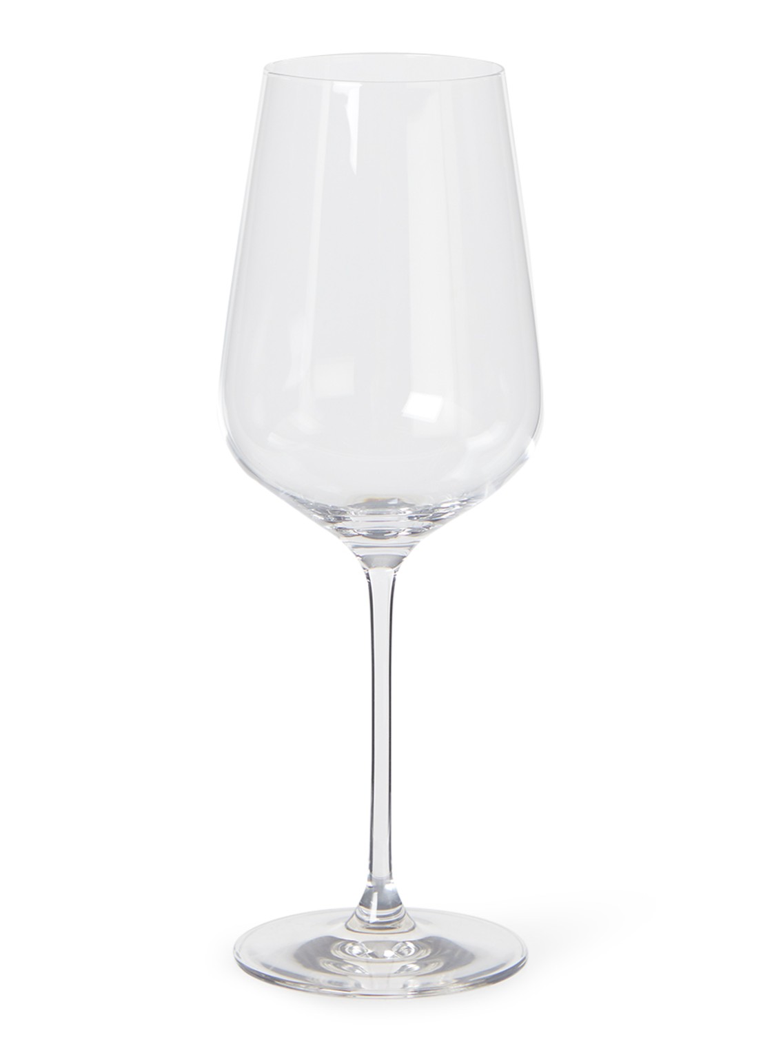 Leonardo Brunelli witte wijn glas 58 cl - voorkant transparant