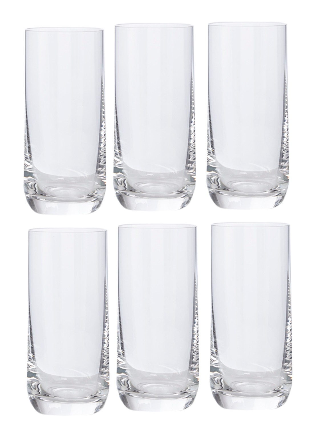 Leonardo Daily longdrinkglas 33 cl set van 6 - voorkant transparant