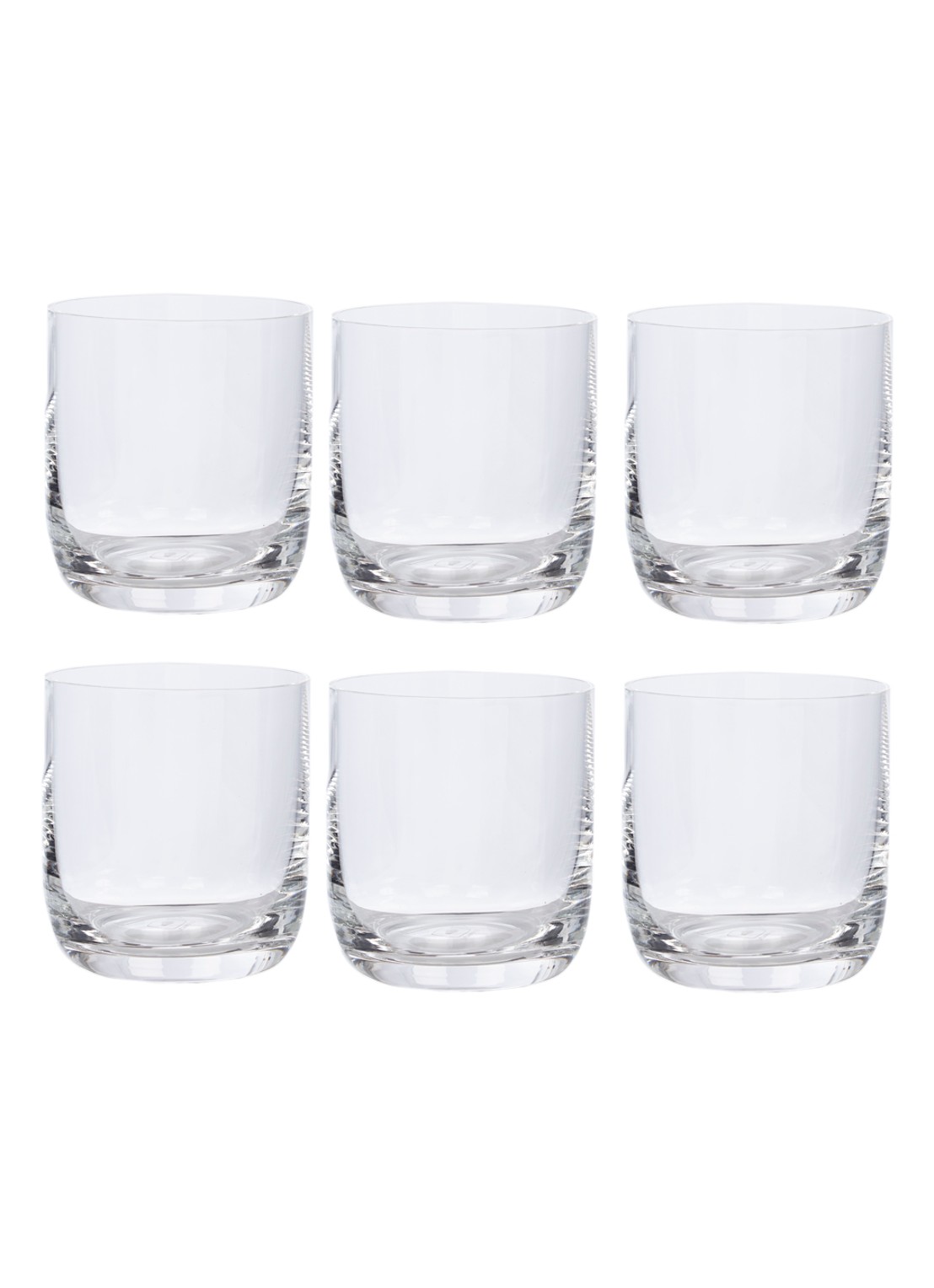 Leonardo Daily whiskyglas 32 cl set van 6 - voorkant transparant
