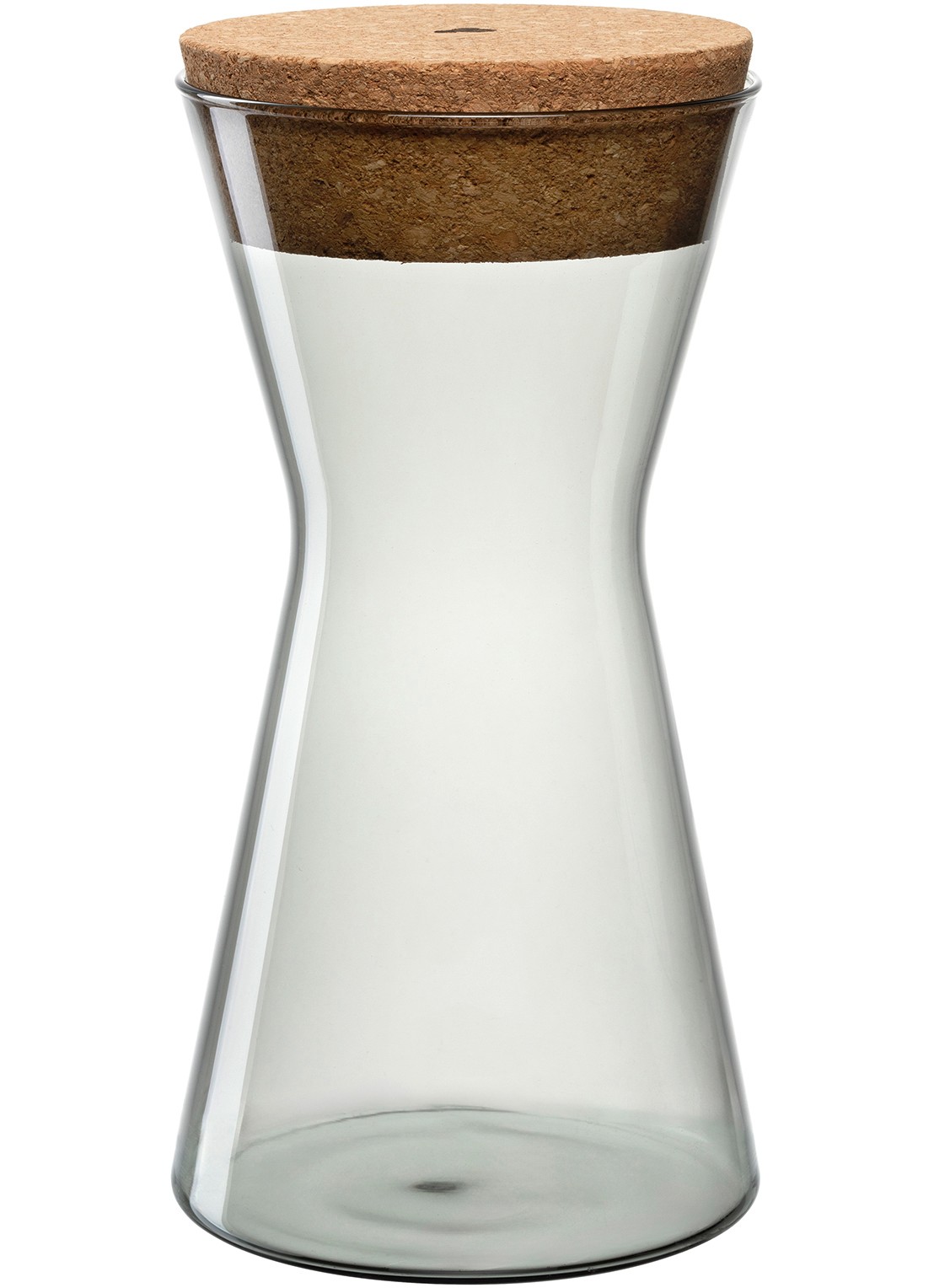 Leonardo Forma X voorraadpot 22 cm - voorkant grijs