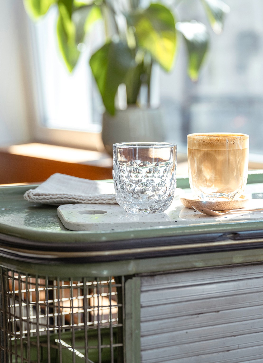 Leonardo Gocce espresso glas 6 cl set van 2  - voorkant 2 undefined