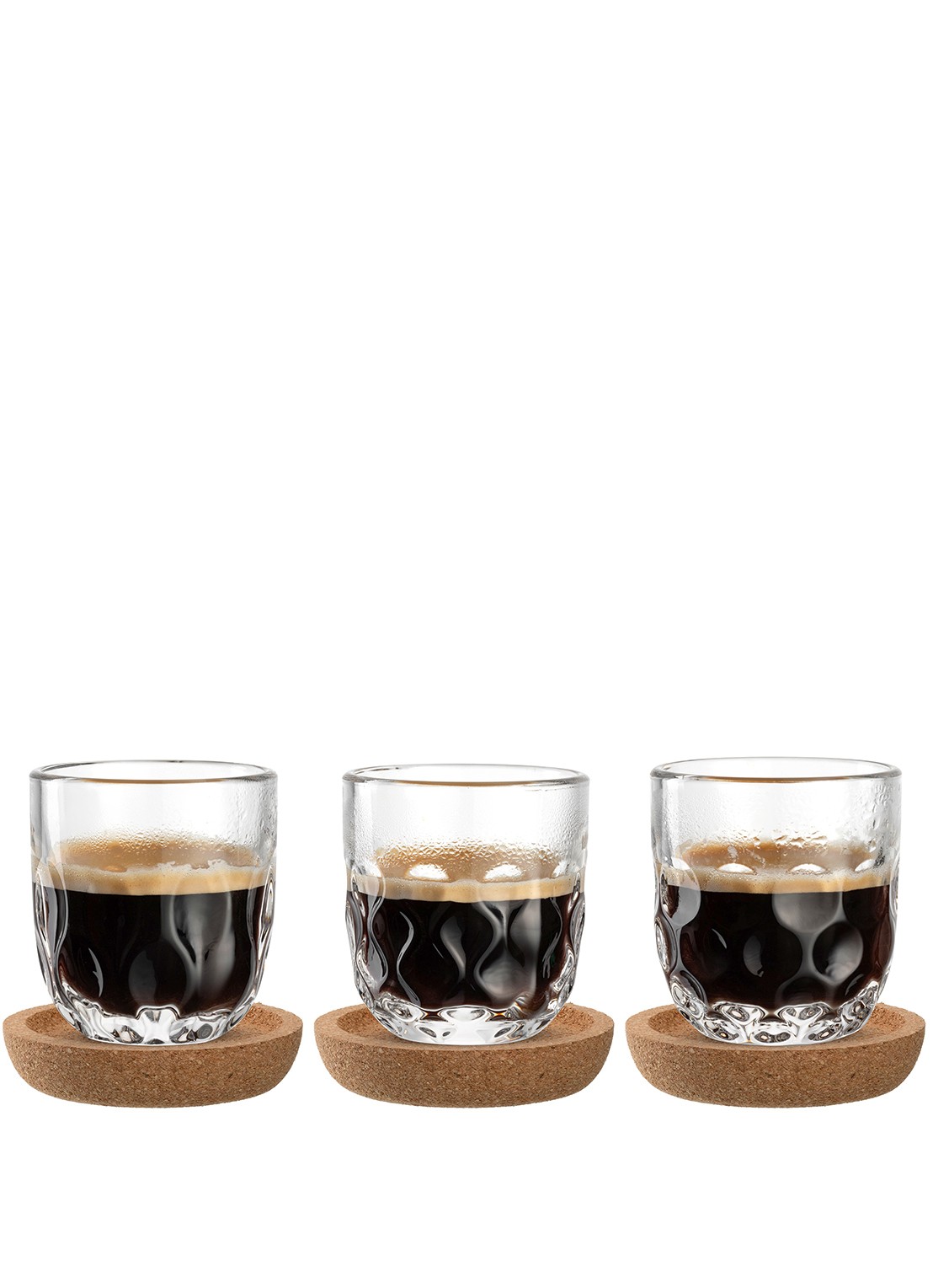 Leonardo Gocce espresso glas 6 cl set van 6  - voorkant 6 undefined