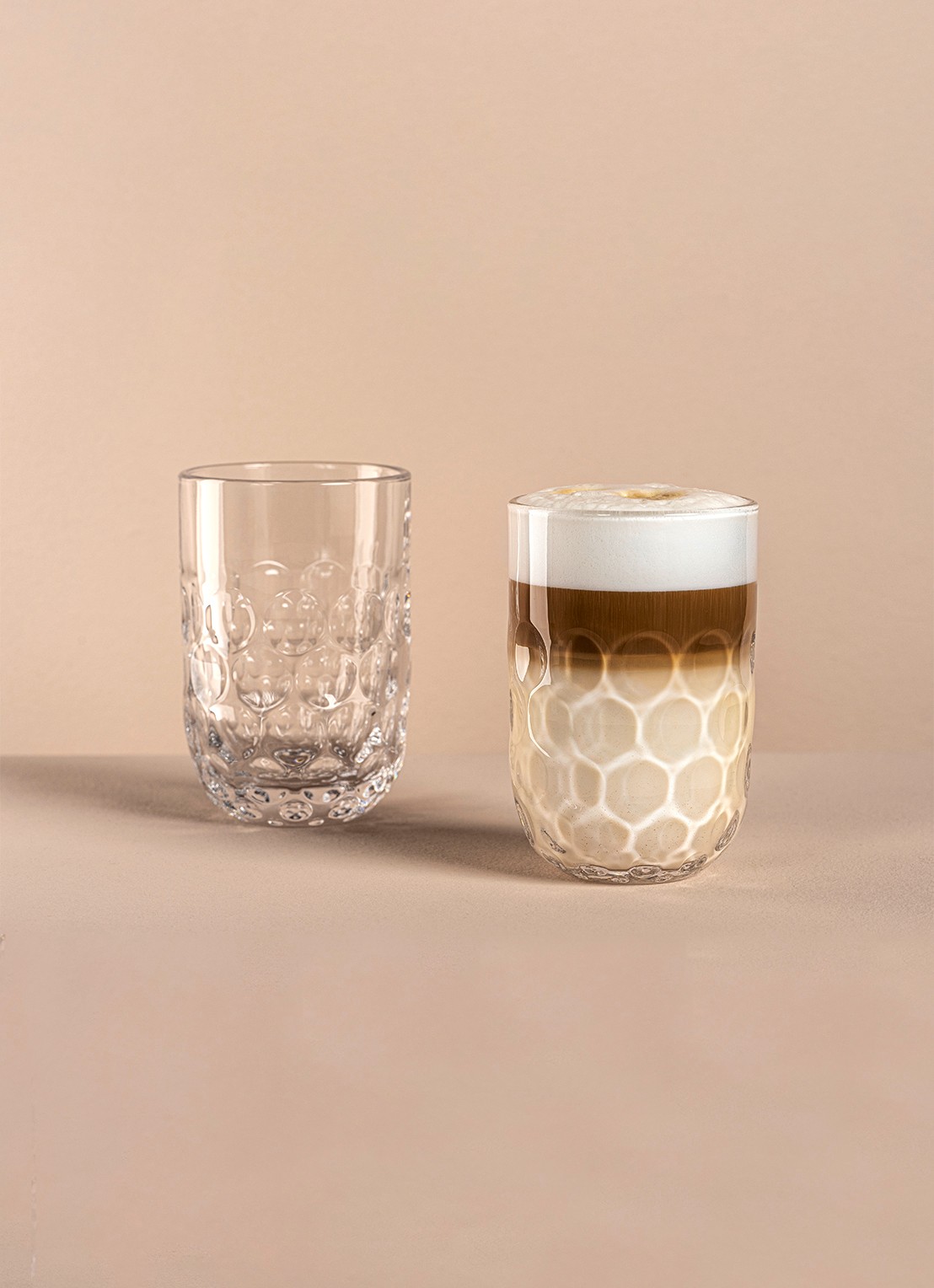 Leonardo Gocce Latte Macchiato 39 cl set van 2  - detail 4 transparant