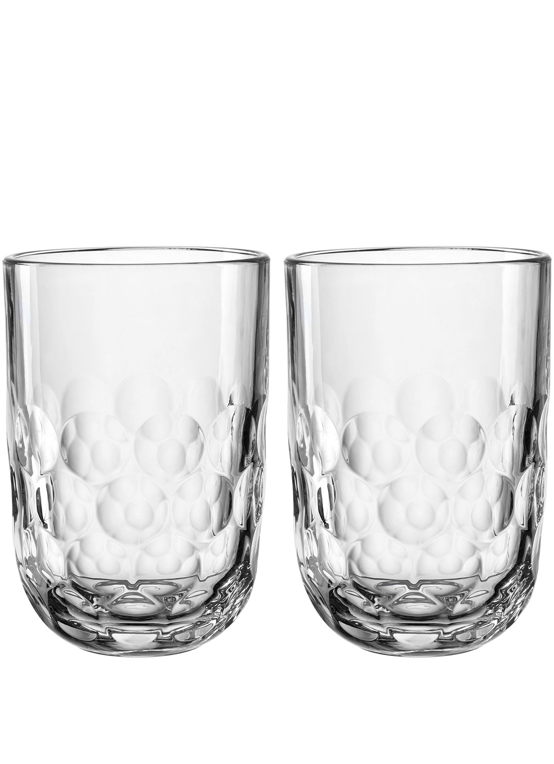Leonardo Gocce Latte Macchiato 39 cl set van 2  - voorkant 6 transparant